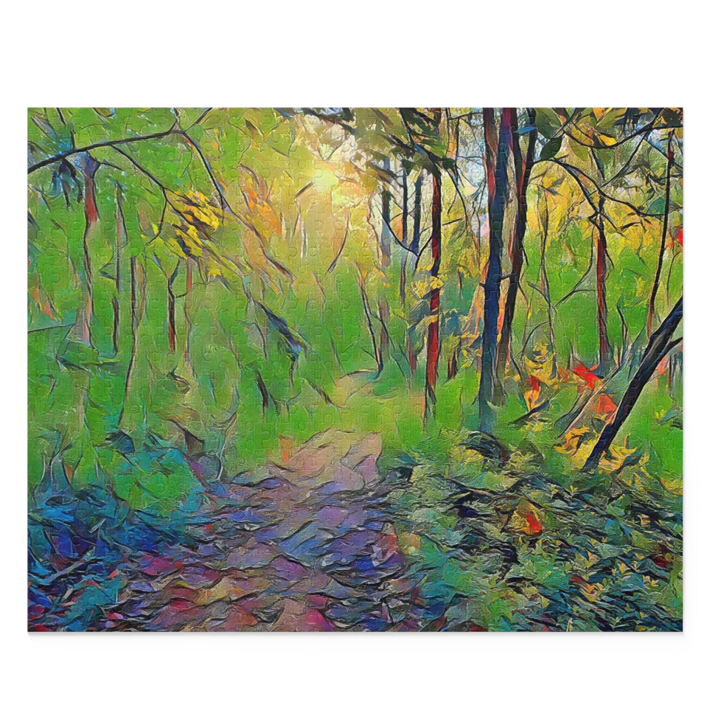 Custom Jigsaw Puzzle Available in Three Sizes from the Scenery Series at Intriguing Vistas