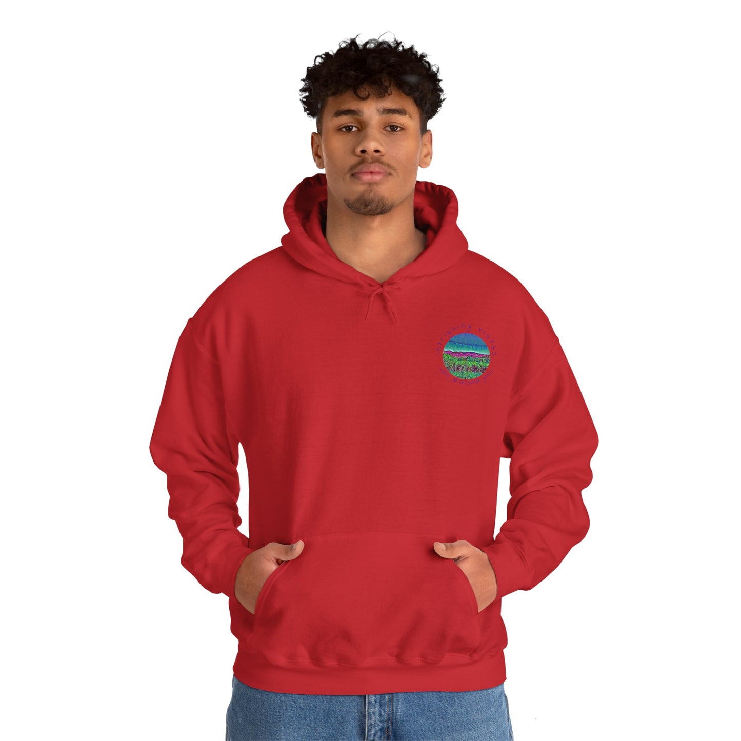 Intriguing Vistas™ Scenery Series Unisex Heavy Blend™ Hooded Sweatshirt