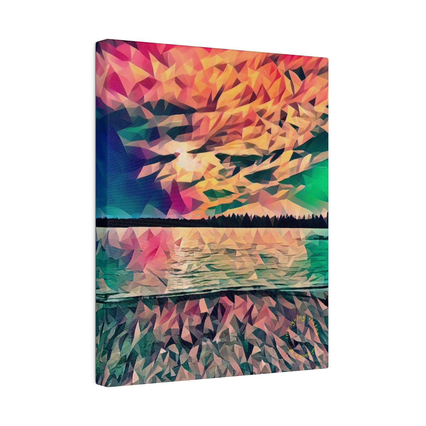 Intriguing Vistas™ Sunset Series Matte Canvas Print in 12 Portrait Sizes!!