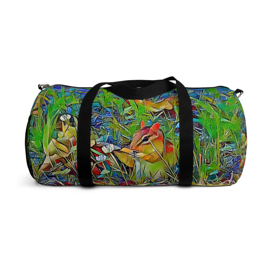 Custom Duffel Bag available in two sizes from the Wildlife Series at Intriguing Vistas