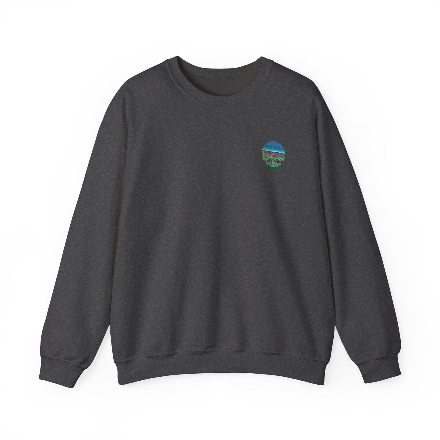 Gildan 18000 Unisex Adult Heavy Blend Crewneck Sweatshirt part of the Scenery Series from Intriguing Vistas