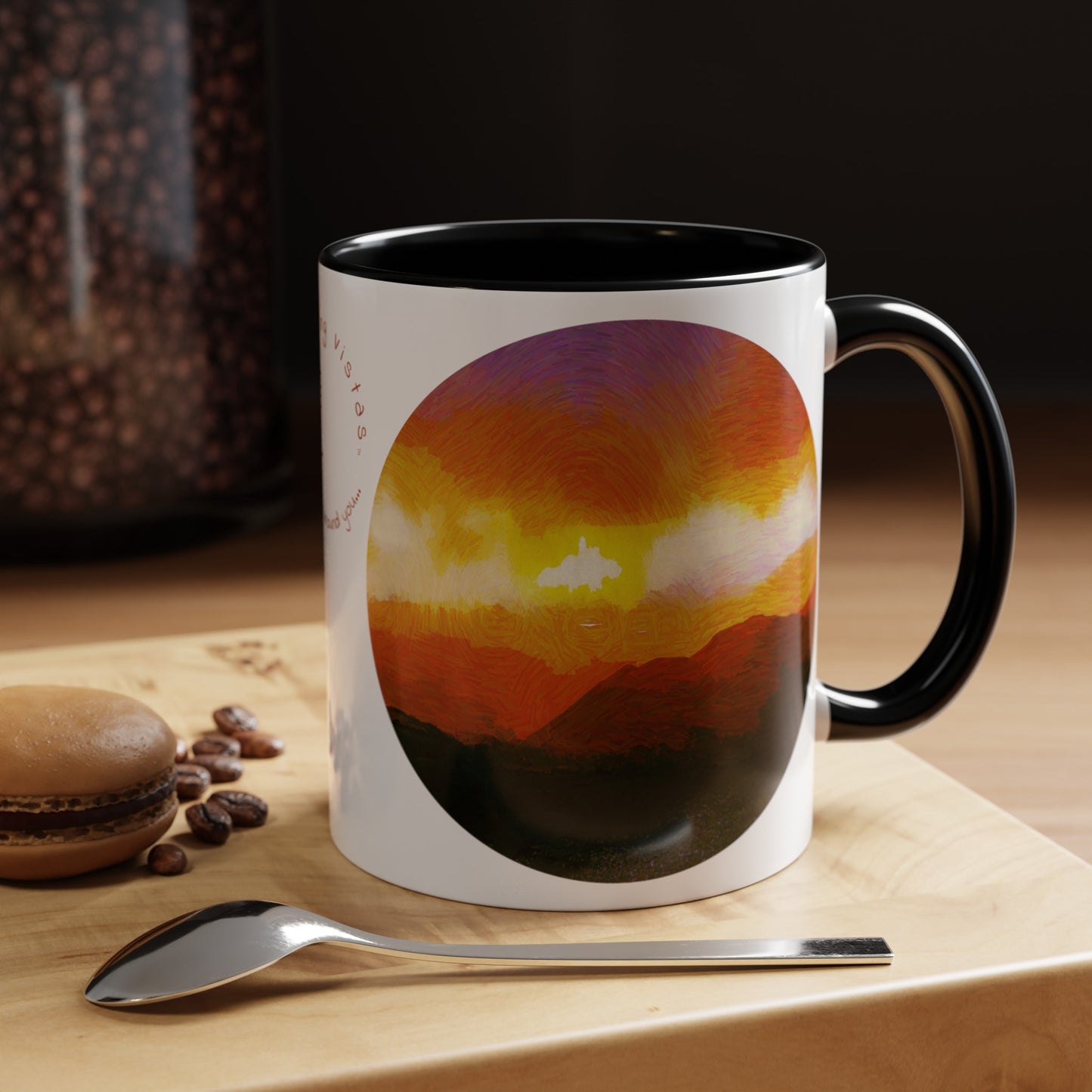 Intriguing Vistas™ Sunset Series Accent Coffee Mug, 11oz