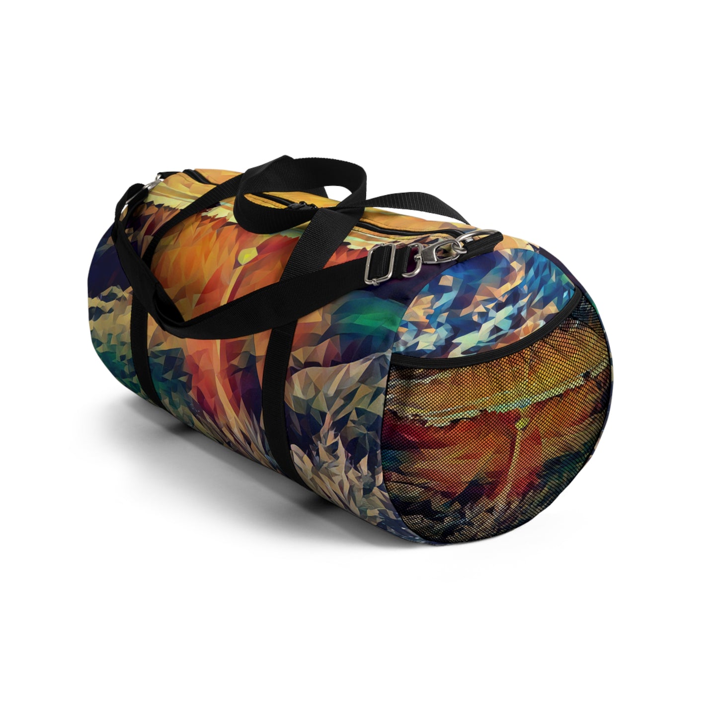 Custom Duffel Bag available in two sizes from the Sunset Series at Intriguing Vistas