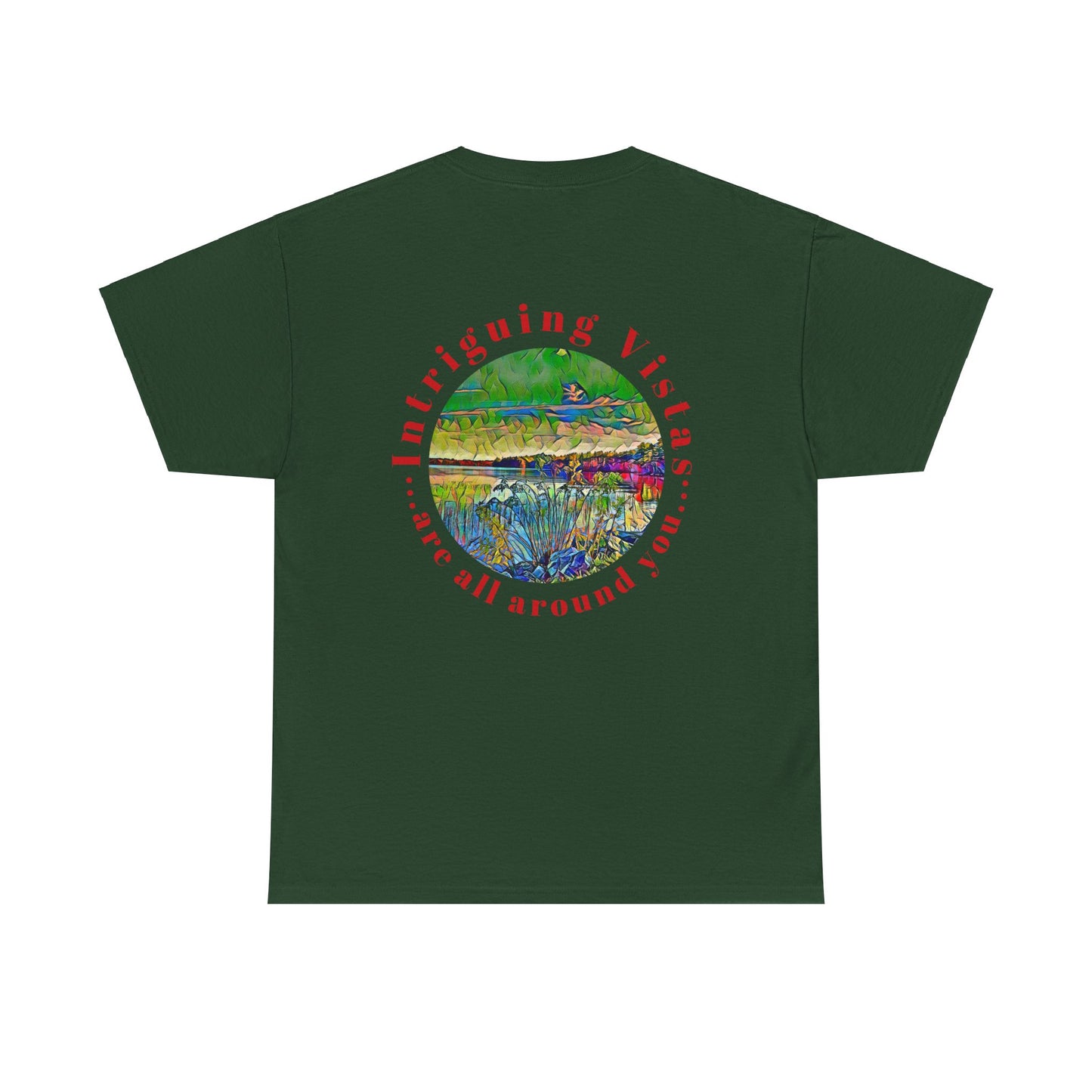 Gildan 5000 Unisex Adult Heavy Cotton Tee Available In Multiple Colors from the Scenery Series at Intriguing Vistas