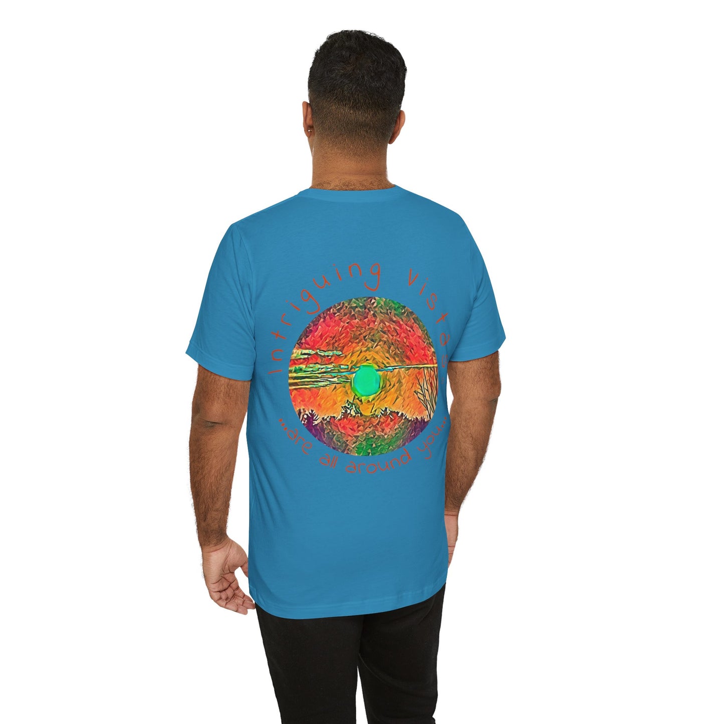 Intriguing Vistas™ Sunset Series Unisex Jersey Short Sleeve Tee