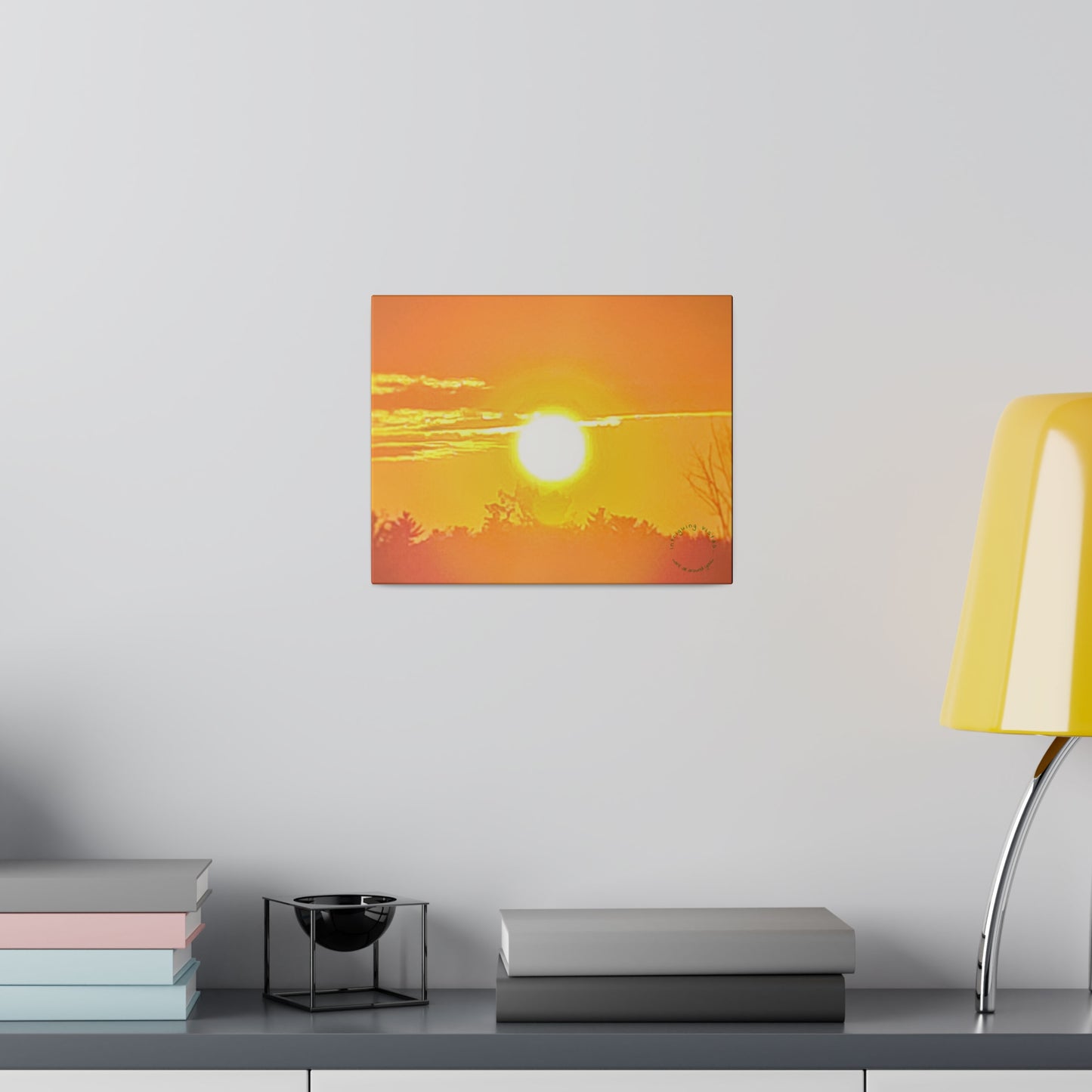 Intriguing Vistas™ Sunset Series Matte Canvas Print in 12 Landscape Sizes!!