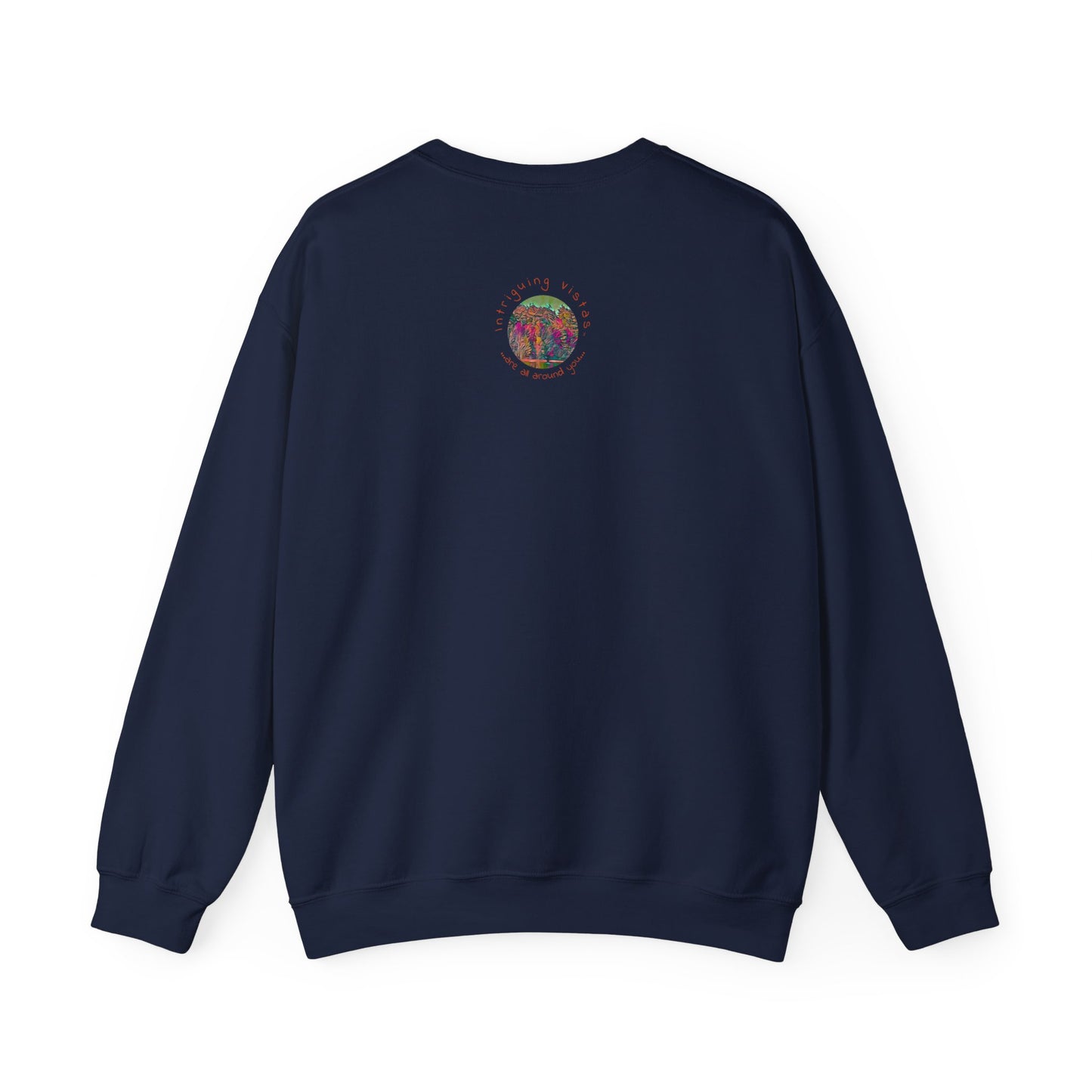 Intriguing Vistas™ Scenery Series Unisex Heavy Blend™ Crewneck Sweatshirt in 7 colors!