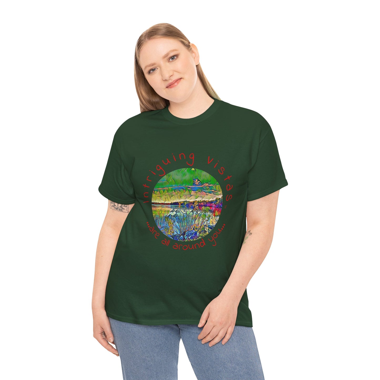 Gildan 5000 Unisex Adult Heavy Cotton Tee from the Scenery Series at Intriguing Vistas