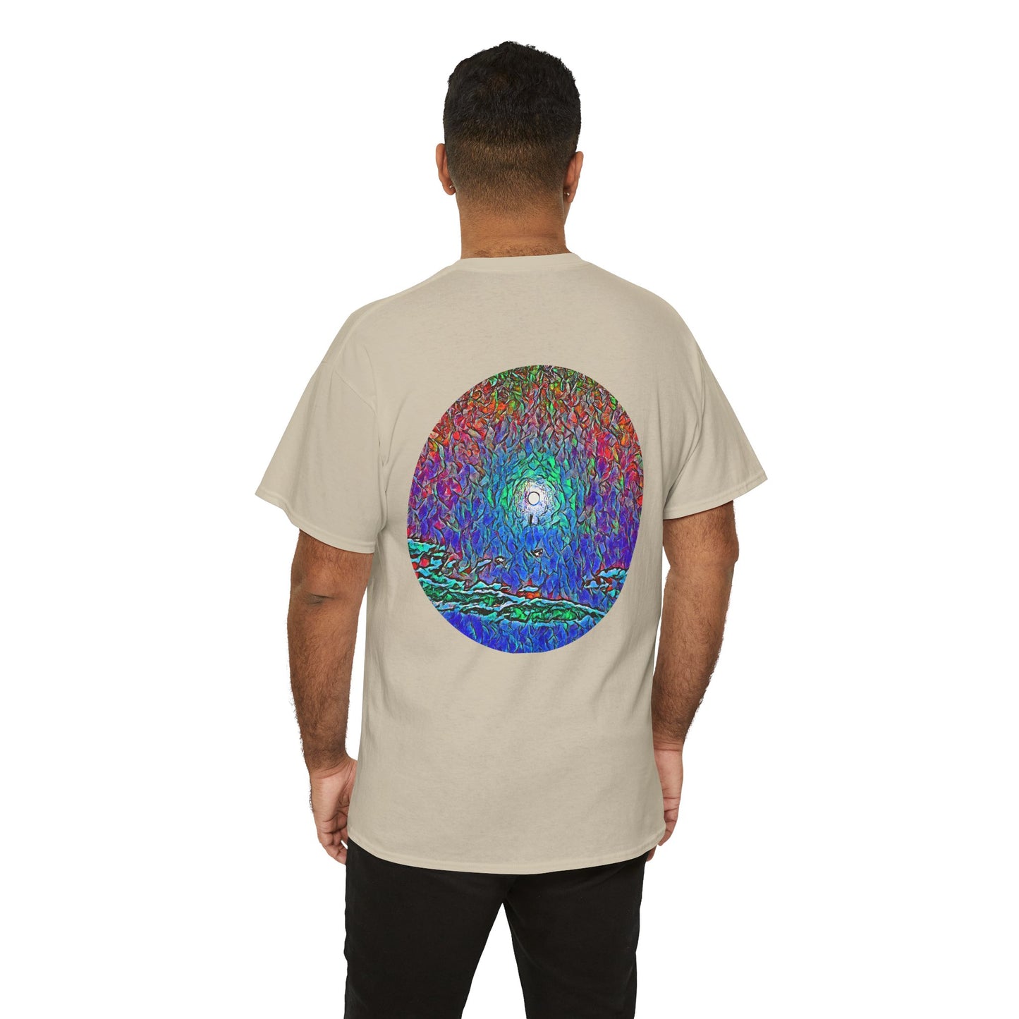 Gildan 5000 Unisex Adult Heavy Cotton Tee Available In Multiple Colors from the Night Sky Series at Intriguing Vistas