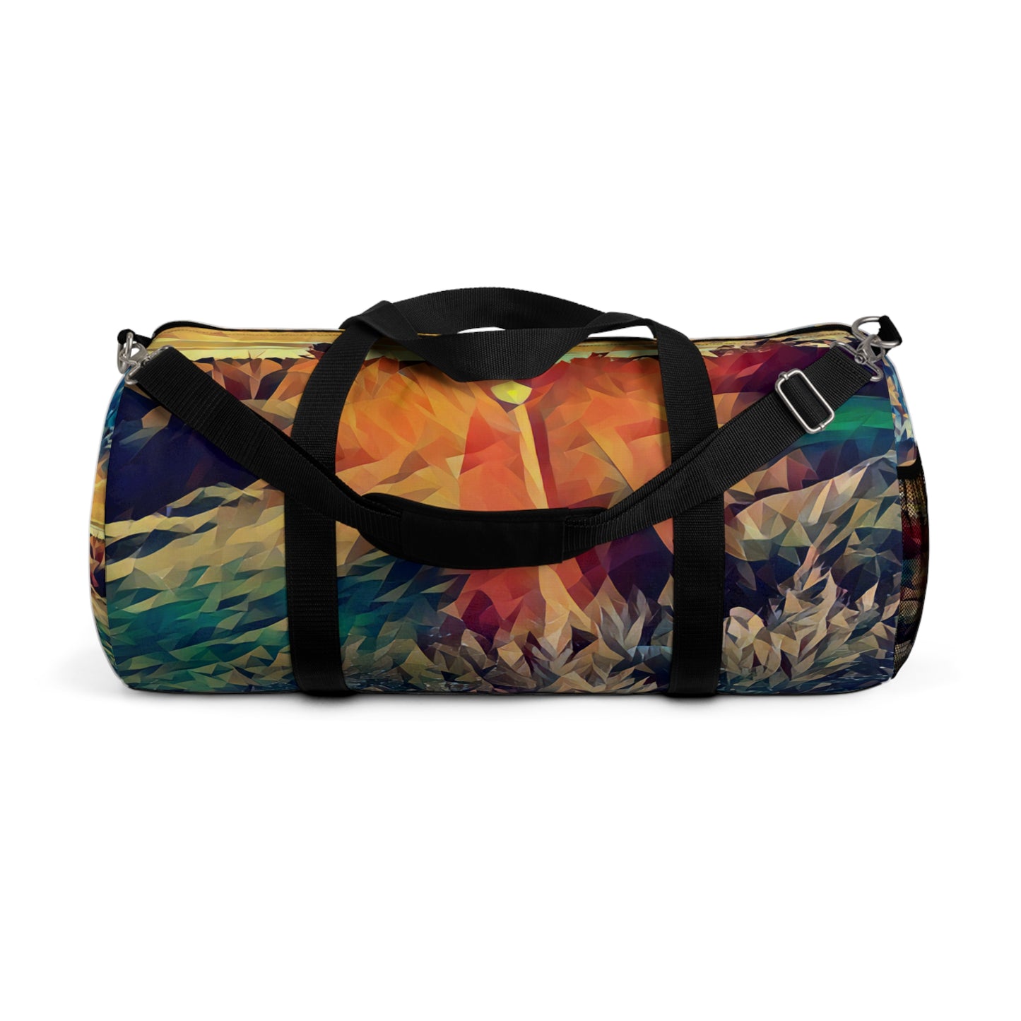 Custom Duffel Bag available in two sizes from the Sunset Series at Intriguing Vistas