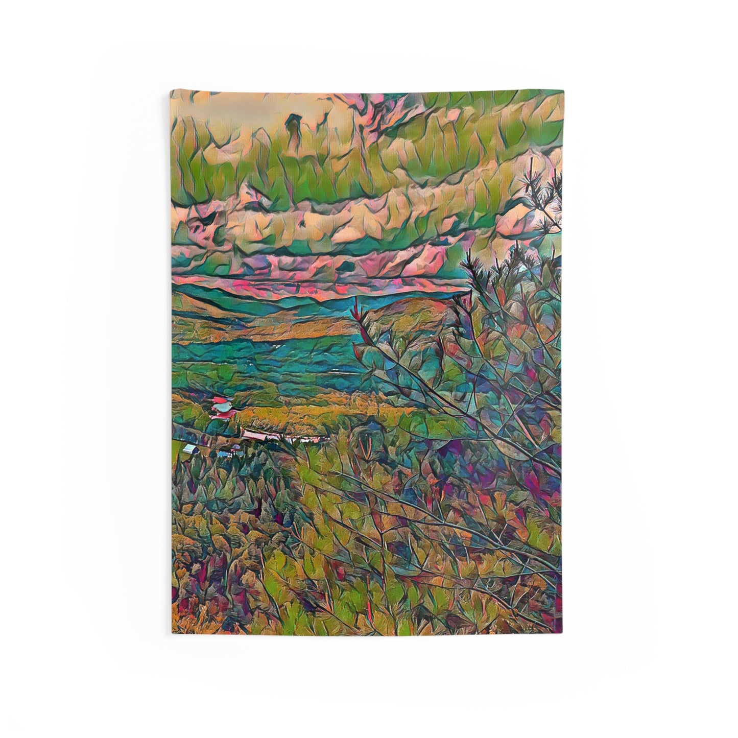 Custom Printed Wall Tapestry Available In Multiple Sizes From The Scenery Series At Intriguing Vistas