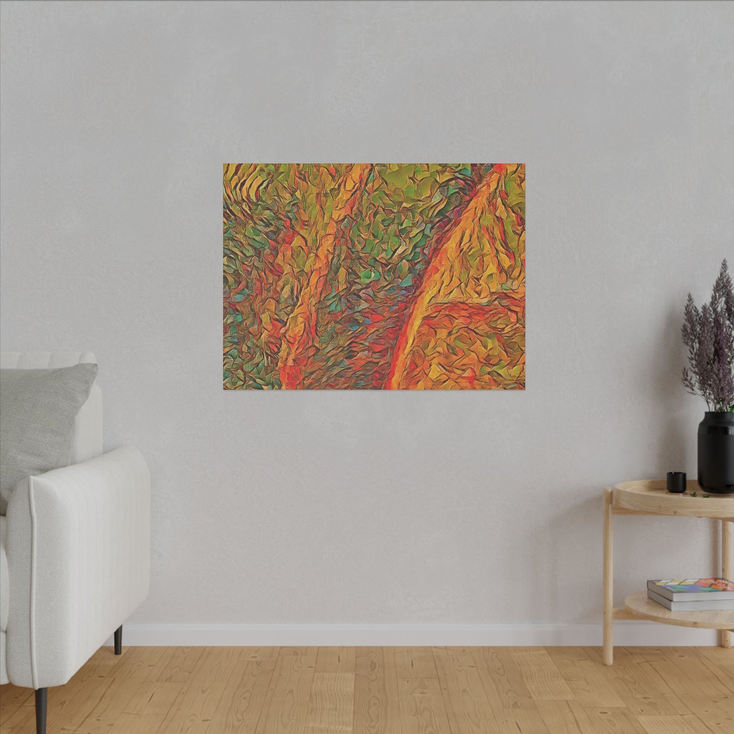 Canvas Print in Multiple Landscape Sizes from the Rainbow Series at Intriguing Vistas