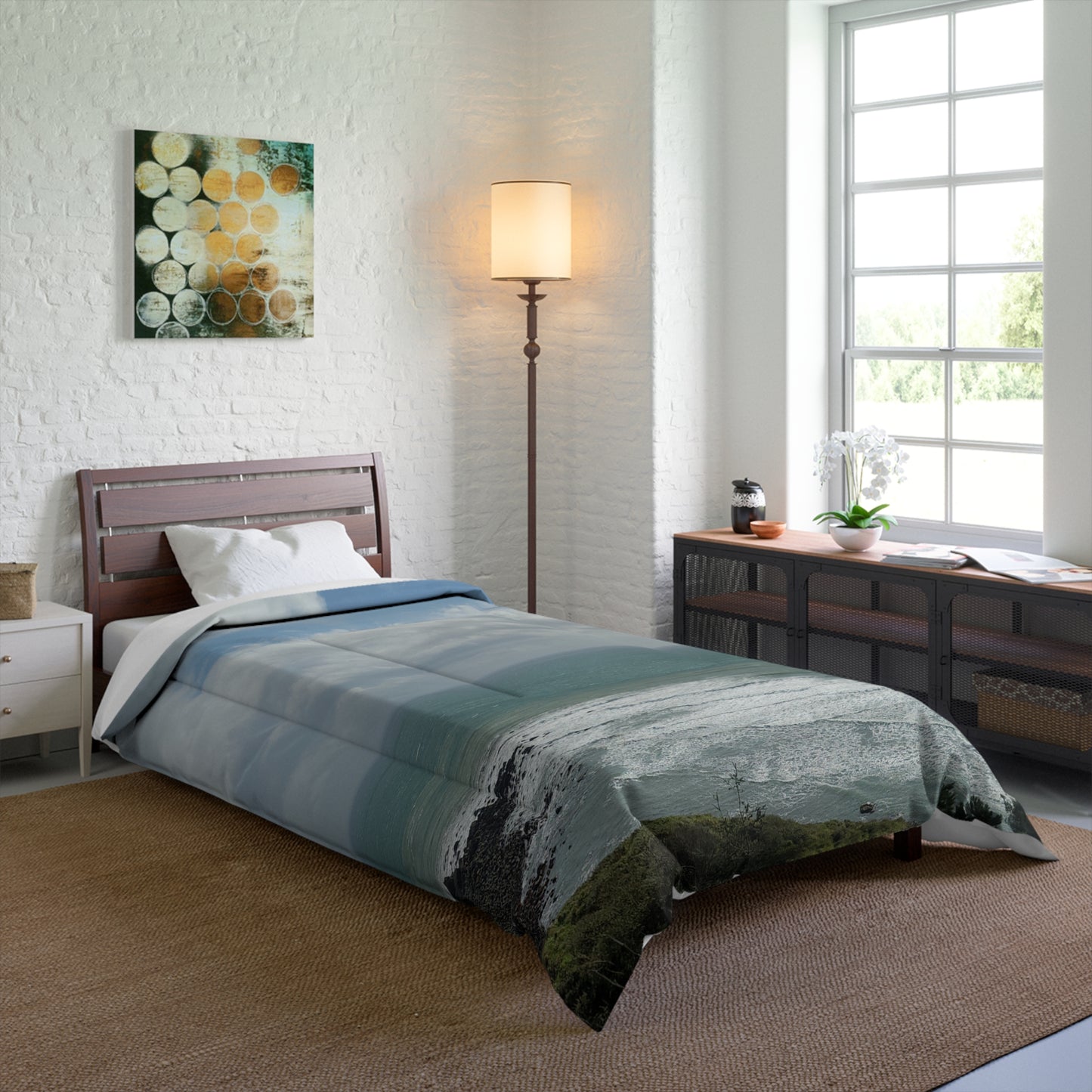 Custom Comforter Available in Four Sizes From The Scenery Series at Intriguing Vistas