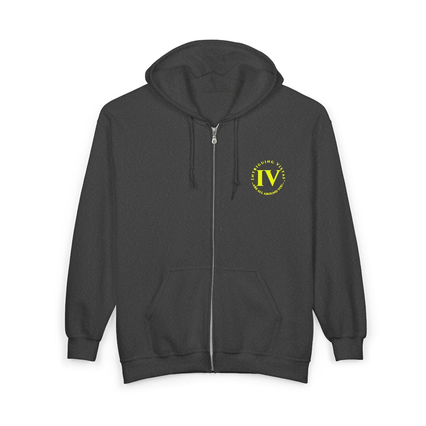 Zip Up Hoodie from Intriguing Vistas®  - Stylish Comfort for Every Adventure