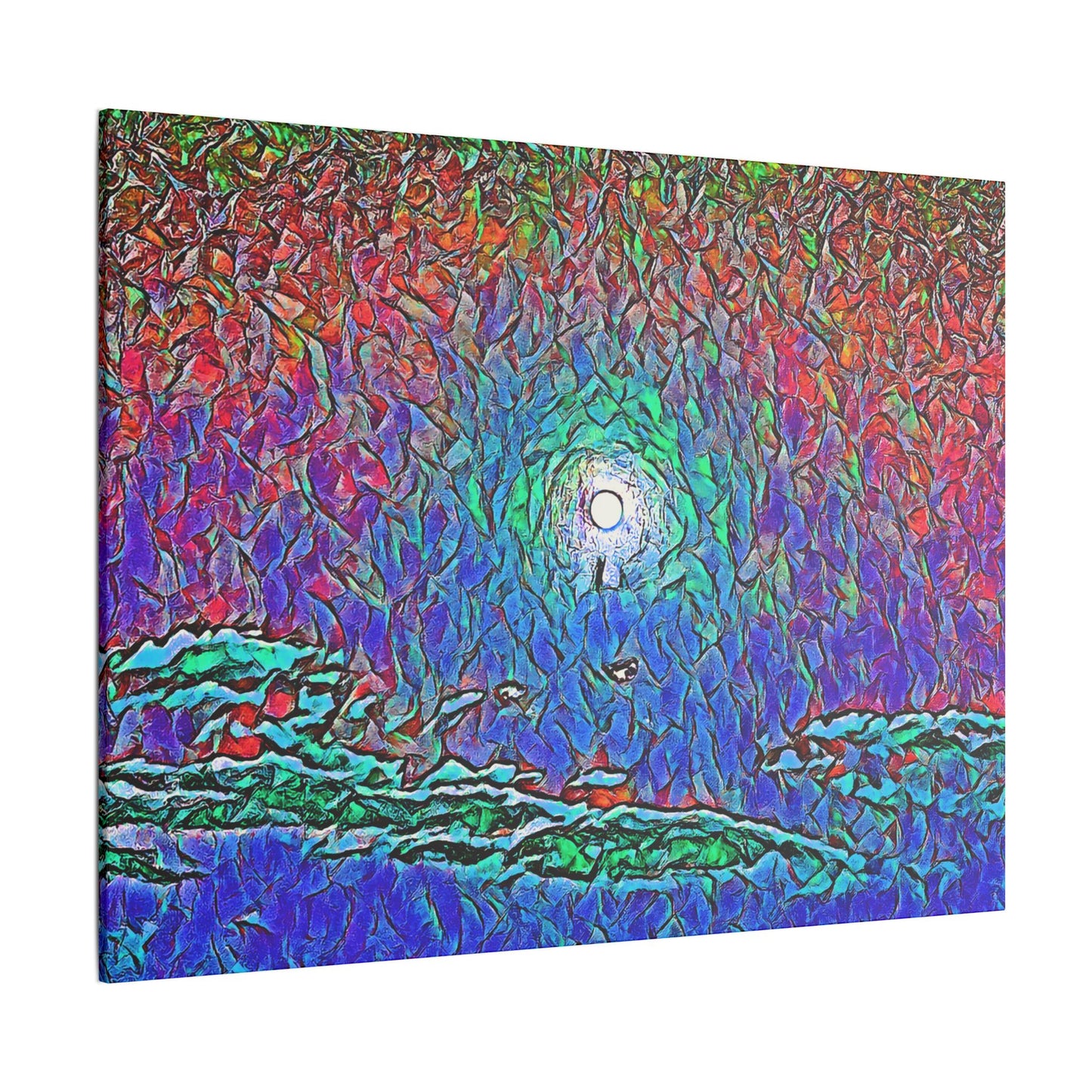 Canvas Print in Multiple Landscape Sizes from the Night Sky Series at Intriguing Vistas