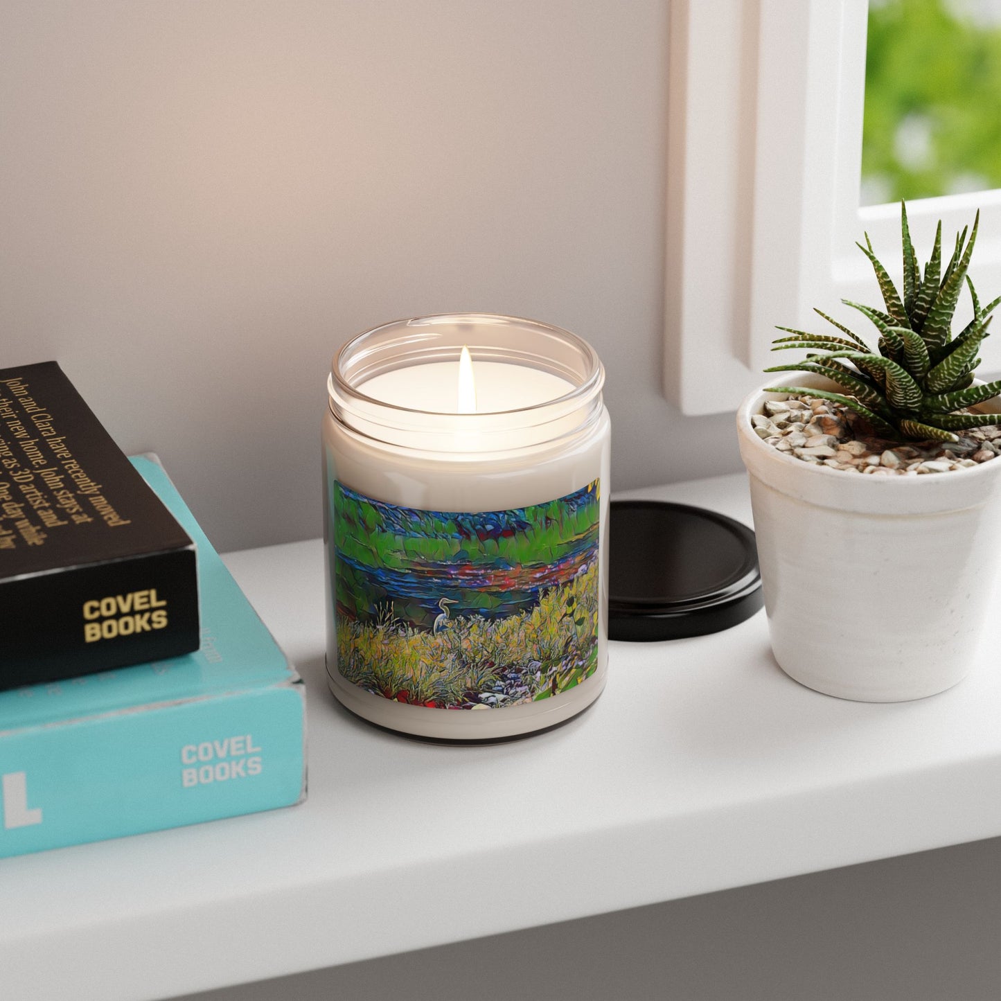 Custom Printed Candle available in five scents from the Wildlife Series at Intriguing Vistas