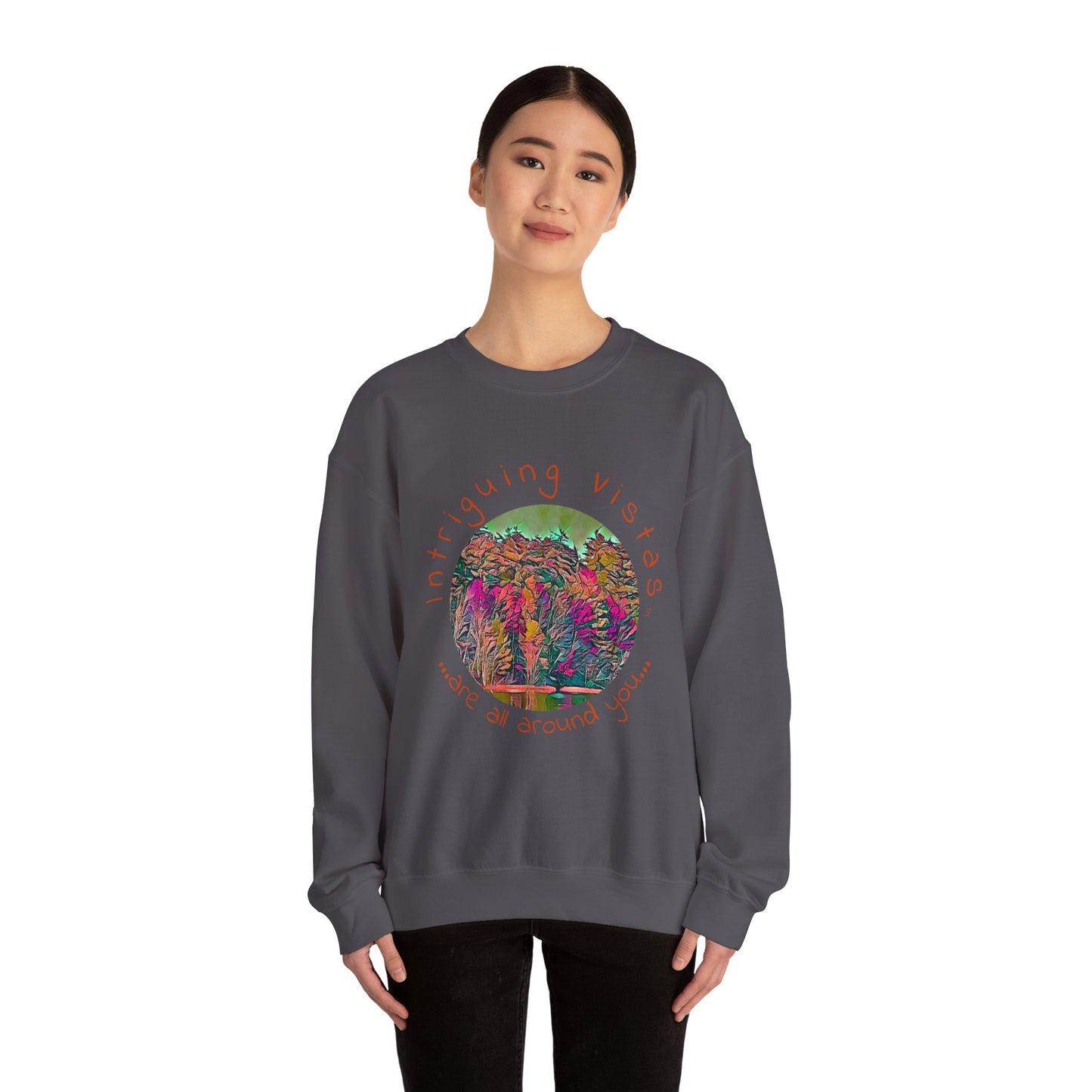 Gildan 18000 Unisex Adult Heavy Blend Crewneck Sweatshirt from the Scenery Series at Intriguing Vistas