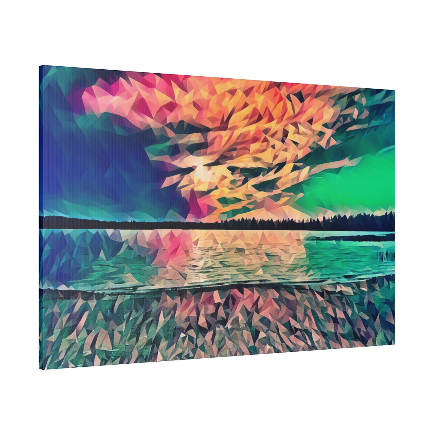 Canvas Art Print in Multiple Landscape Sizes from the Sunset Series at Intriguing Vistas