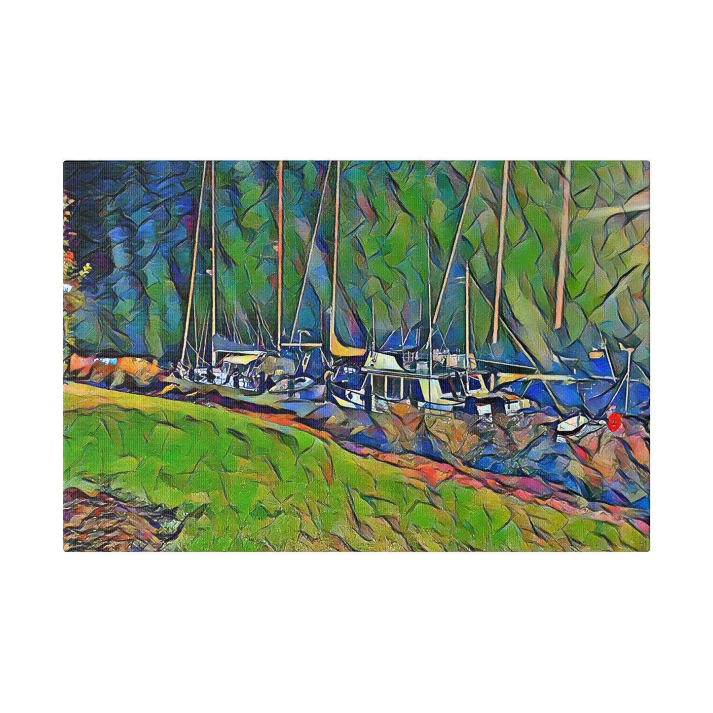 Canvas Art Print in Multiple Landscape Sizes from the Nautical Series at Intriguing Vistas