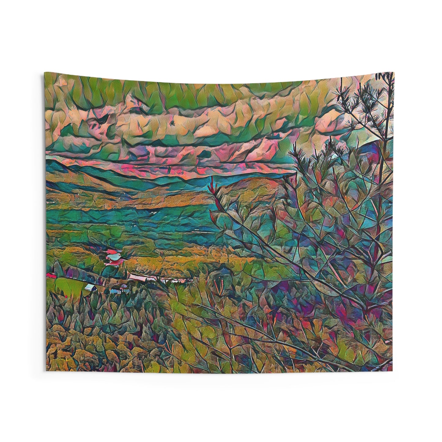 Intriguing Vistas™ Scenery Series Printed Wall Tapestry