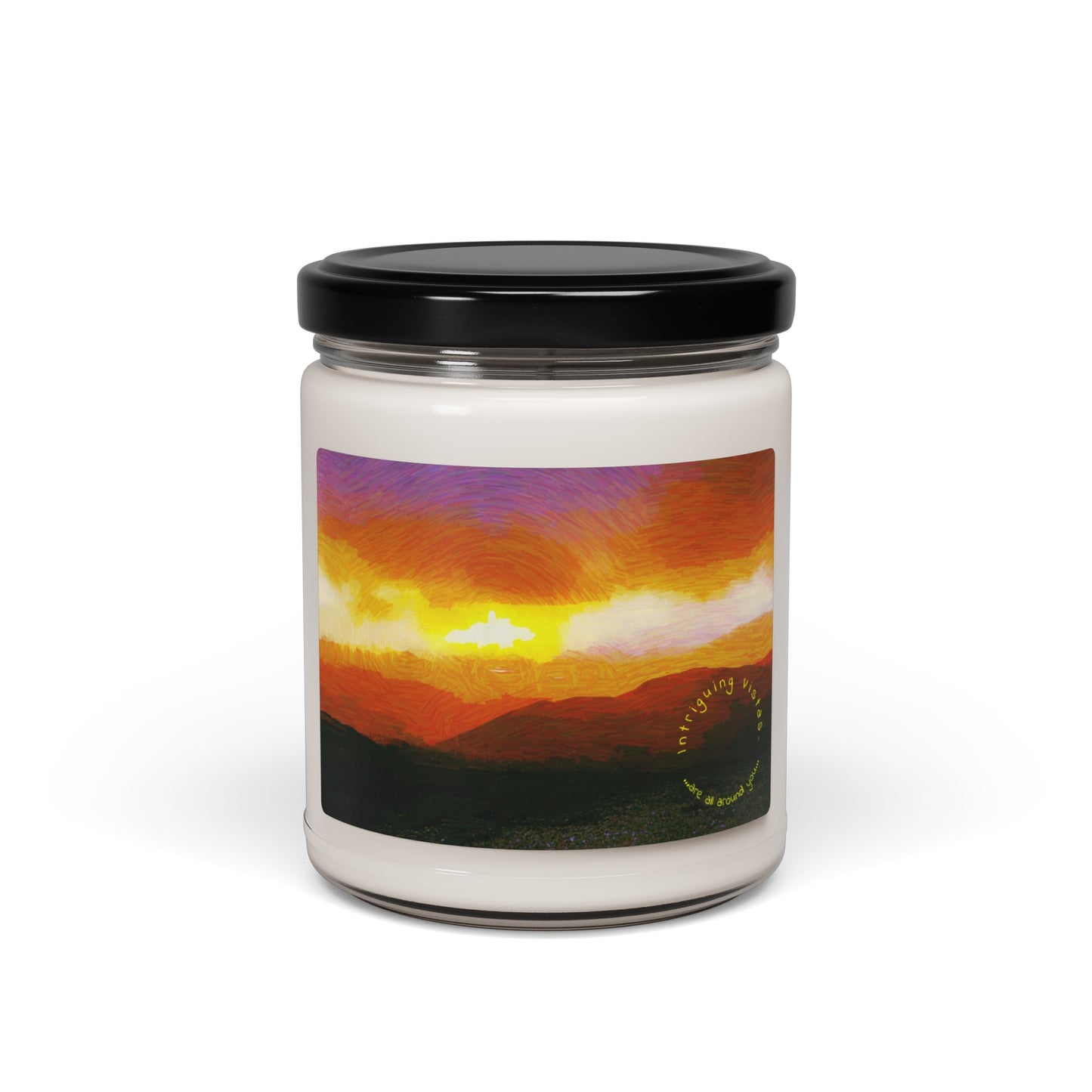 Intriguing Vistas™ Sunset Series Scented Soy Candle, in five scents!