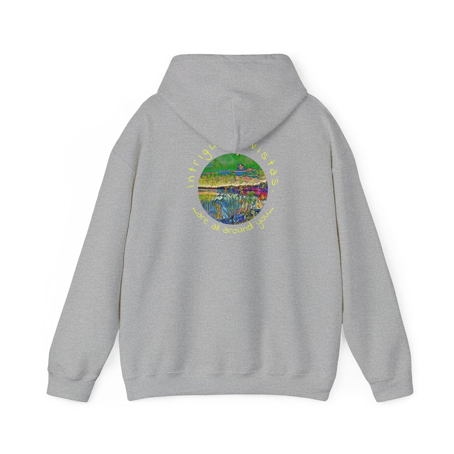 Intriguing Vistas™ Scenery Series Unisex Heavy Blend™ Hooded Sweatshirt