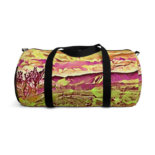 Custom Duffel Bag available in two sizes from the Scenery Series at Intriguing Vistas