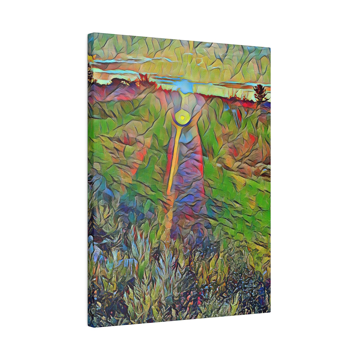 Canvas Print in Multiple Portrait Sizes from the Sunset Series at Intriguing Vistas