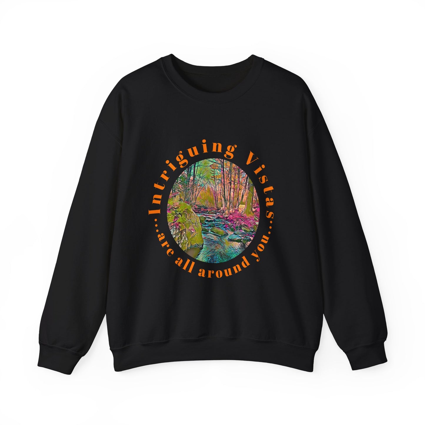 Gildan 18000 Unisex Adult Heavy Blend Crewneck Sweatshirt Available in Multiple Colors from the Scenery Series at Intriguing Vistas