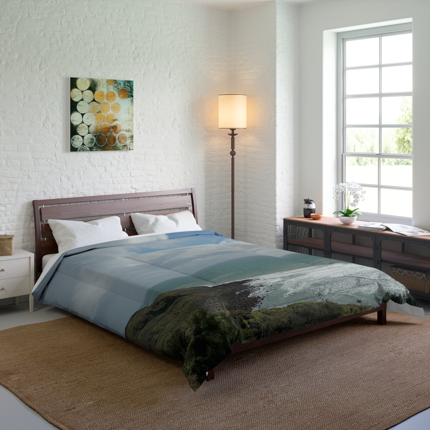 Custom Comforter Available in Four Sizes From The Scenery Series at Intriguing Vistas