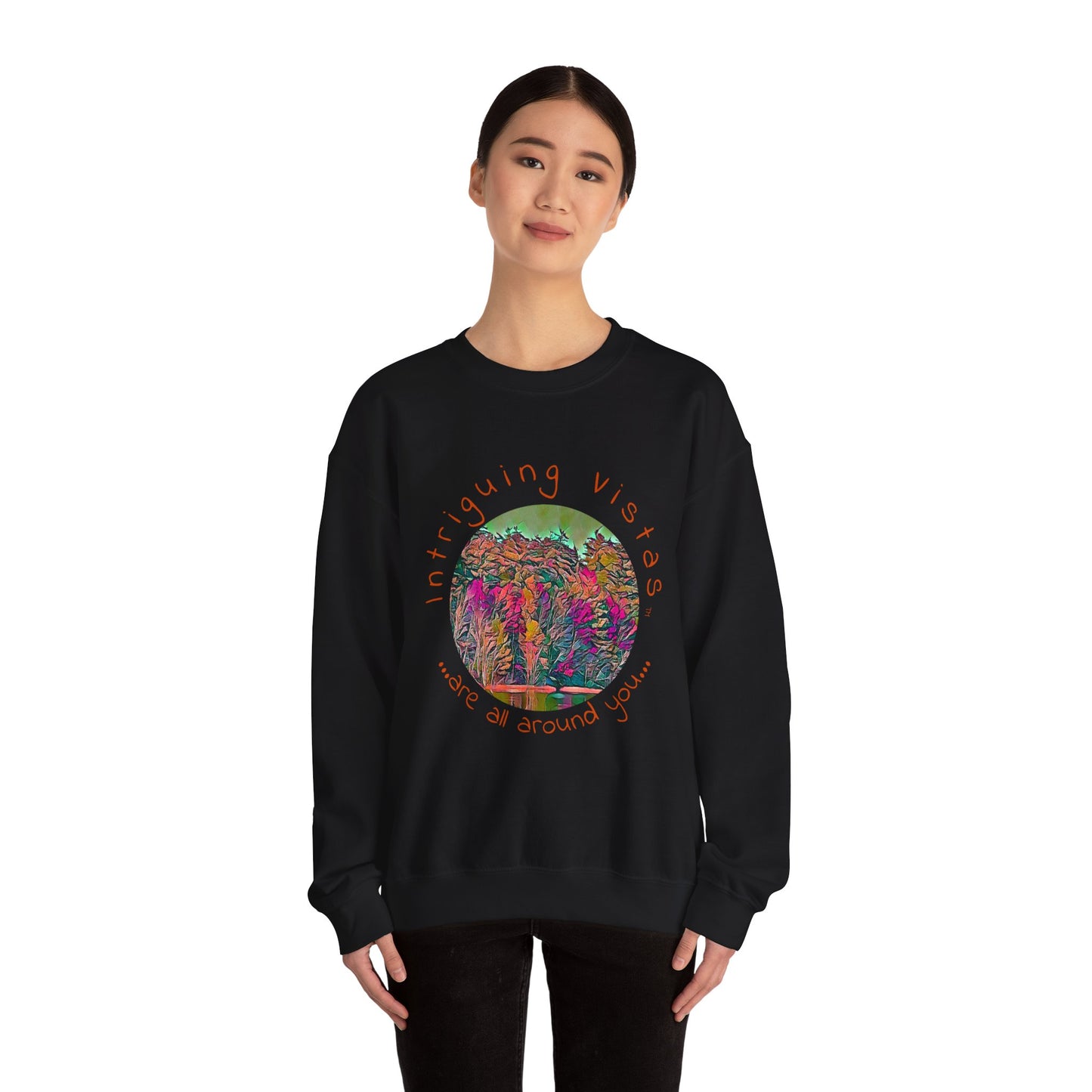 Gildan 18000 Unisex Adult Heavy Blend Crewneck Sweatshirt from the Scenery Series at Intriguing Vistas