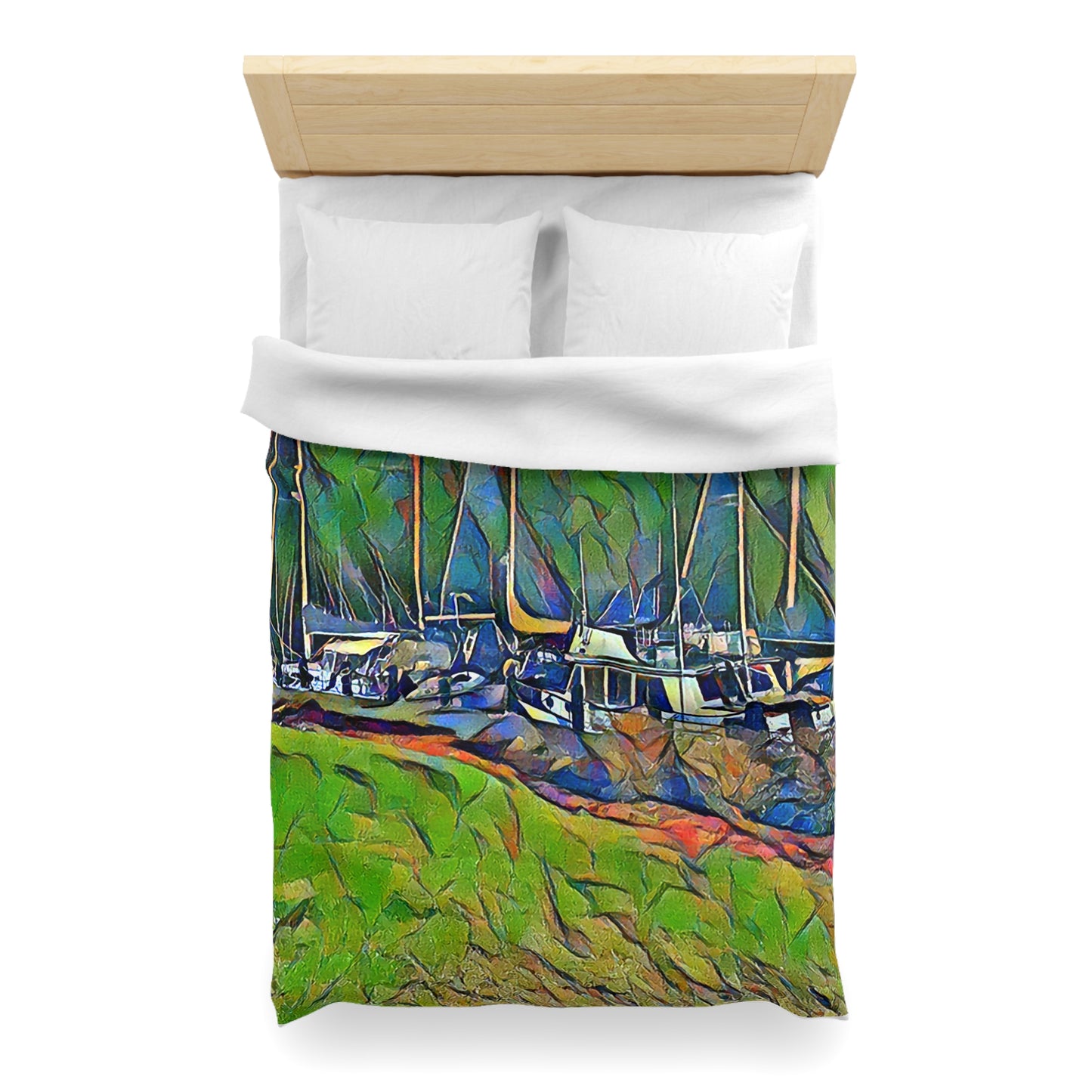 Intriguing Vistas™ Nautical Series Duvet Cover