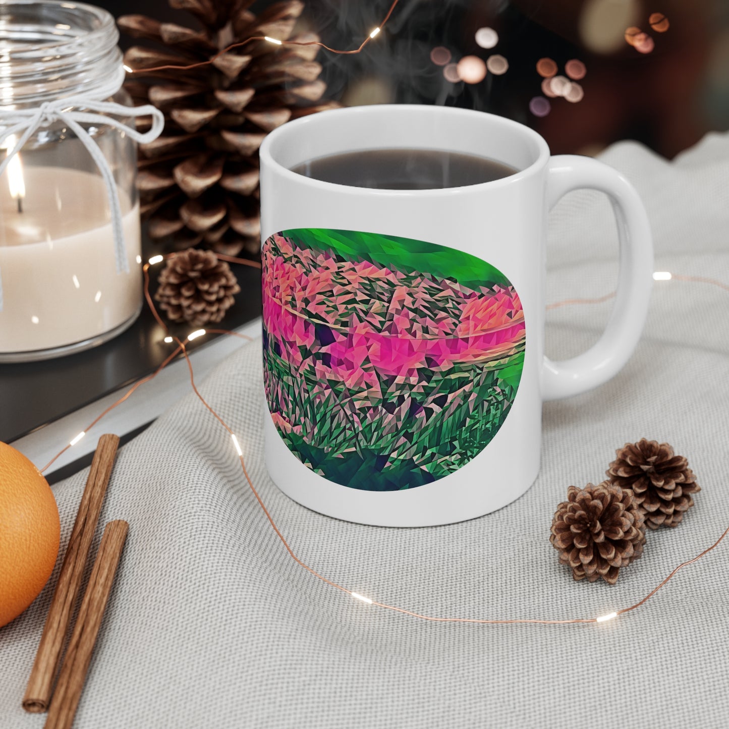 Intriguing Vistas™ Scenery Series Ceramic Mug 11oz