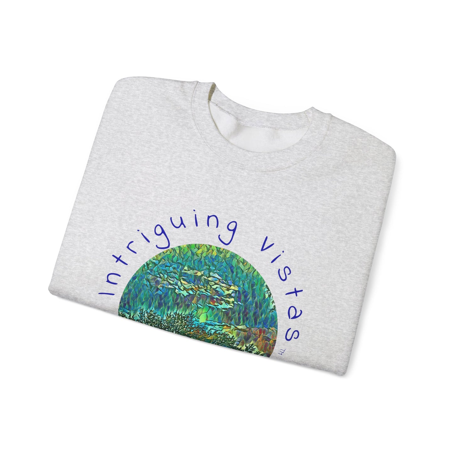 Gildan 18000 Unisex Adult Heavy Blend Crewneck Sweatshirt from the Night Sky Series at Intriguing Vistas