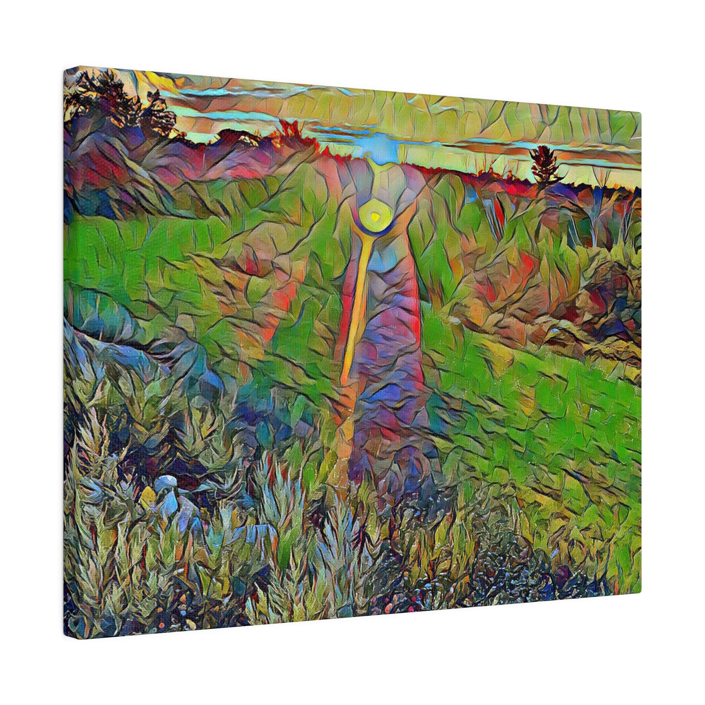 Canvas Art Print in Multiple Landscape Sizes from the Sunset Series at Intriguing Vistas