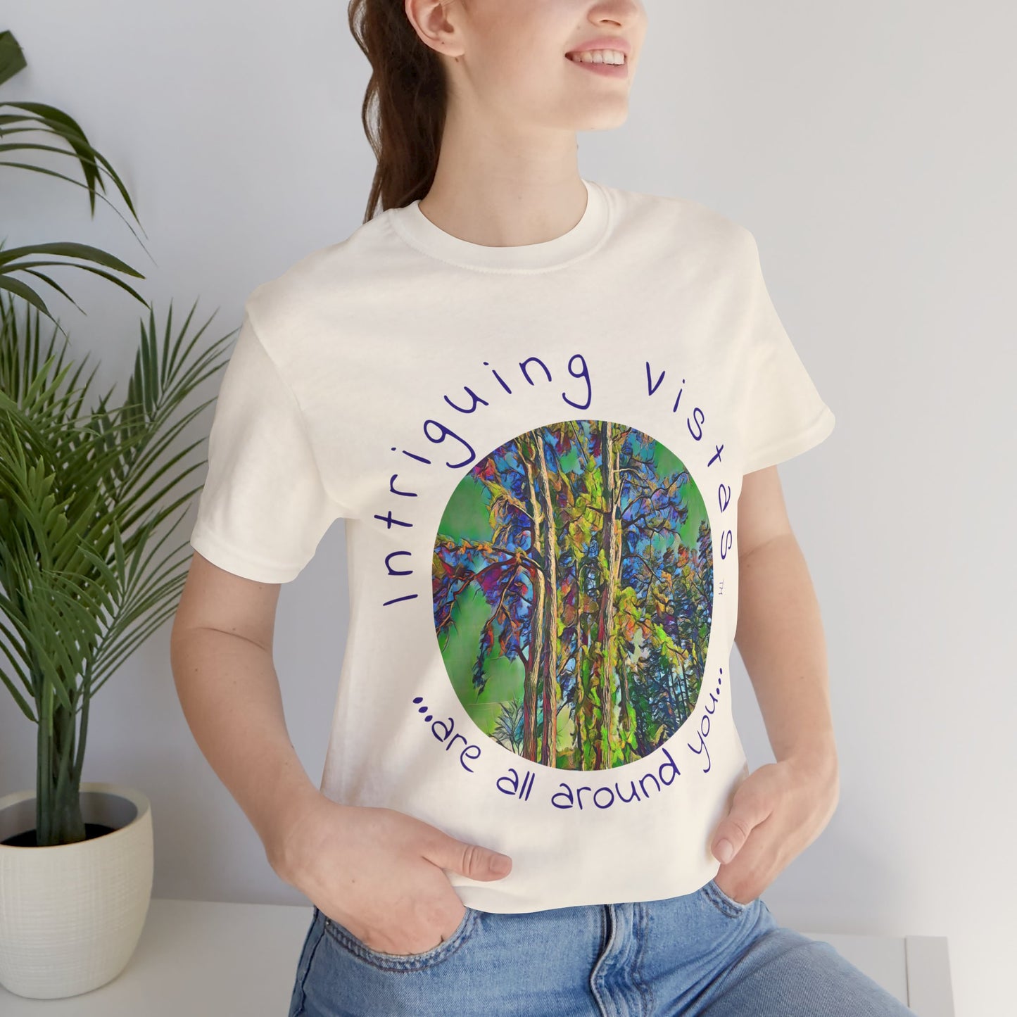 Intriguing Vistas™ Series Unisex Jersey Short Sleeve Tee