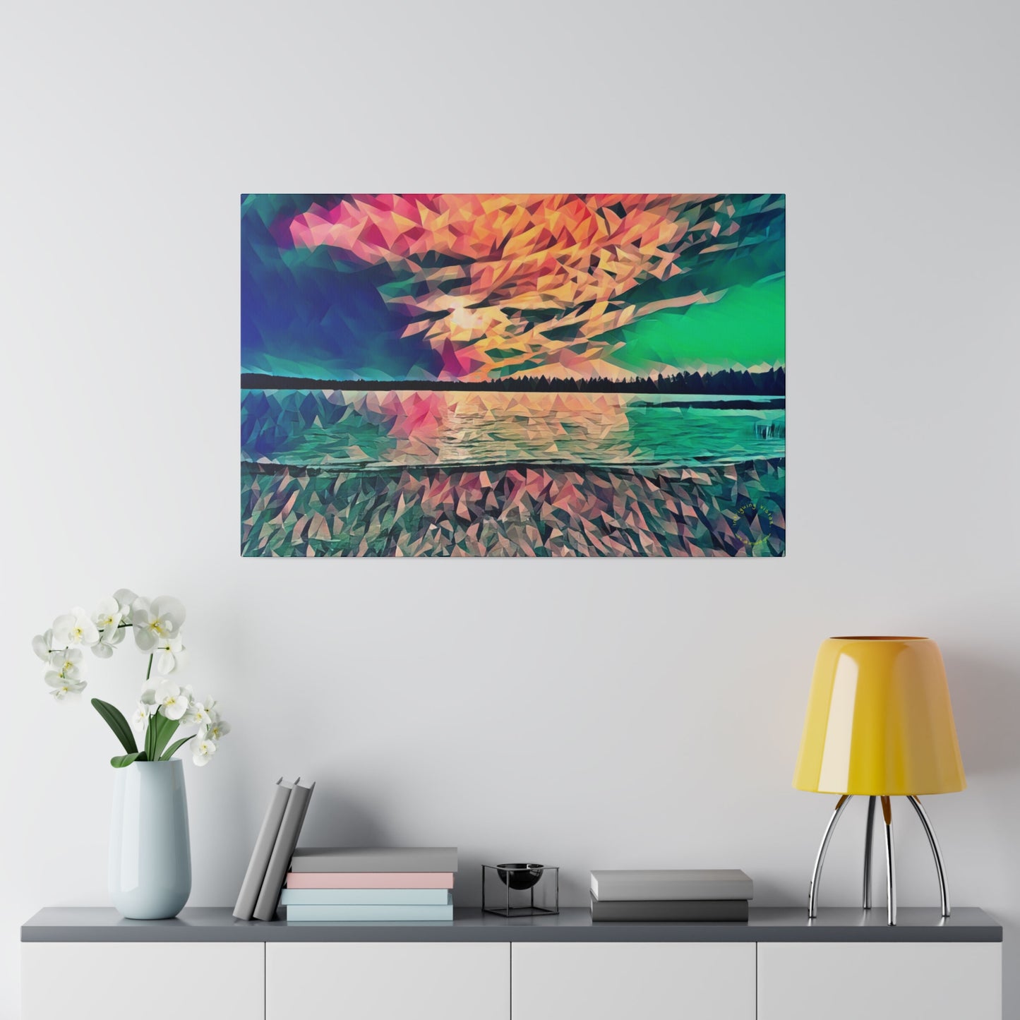 Intriguing Vistas™ Sunset Series Matte Canvas Printed in 12 Landscape Sizes!!