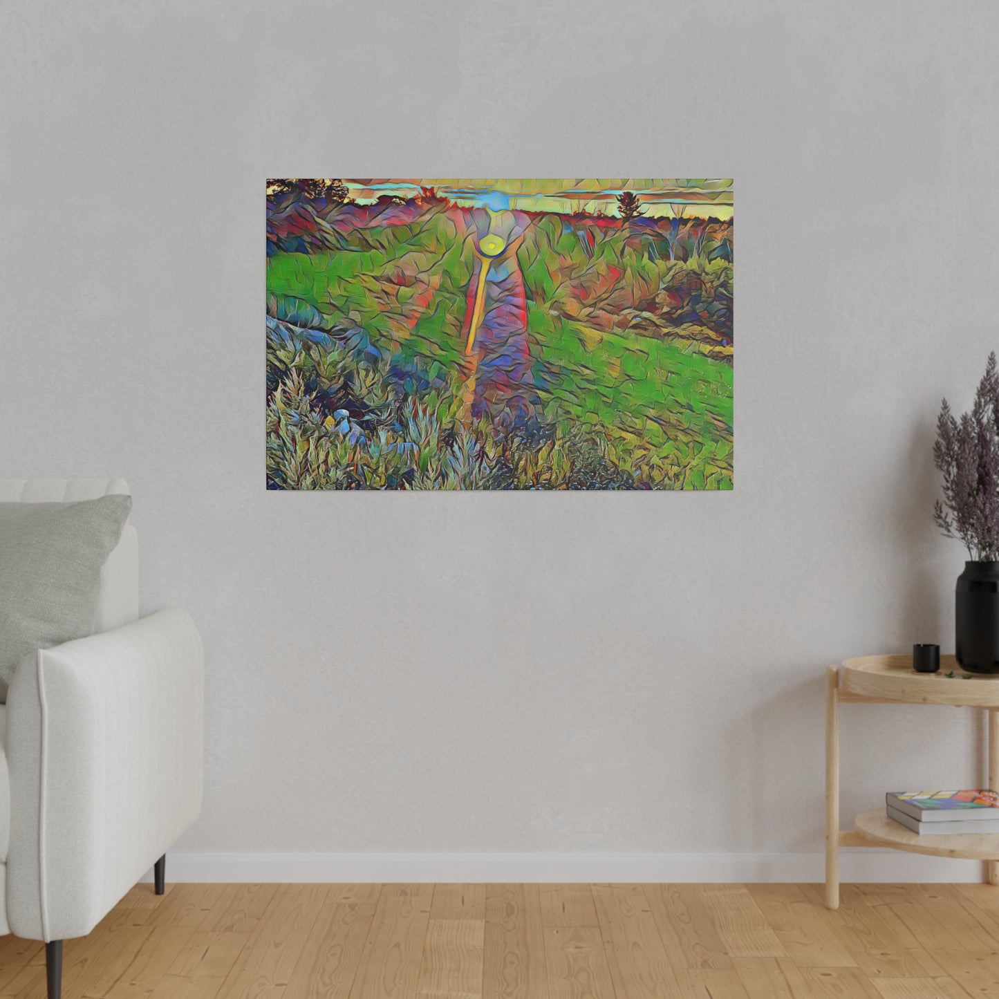 Canvas Art Print in Multiple Landscape Sizes from the Sunset Series at Intriguing Vistas