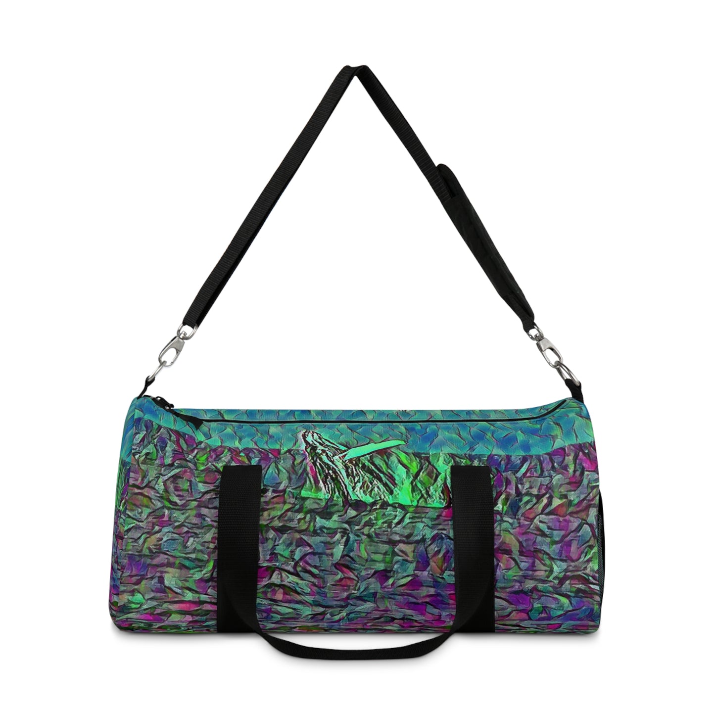 Custom Duffel Bag available in two sizes from the Wildlife Series at Intriguing Vistas