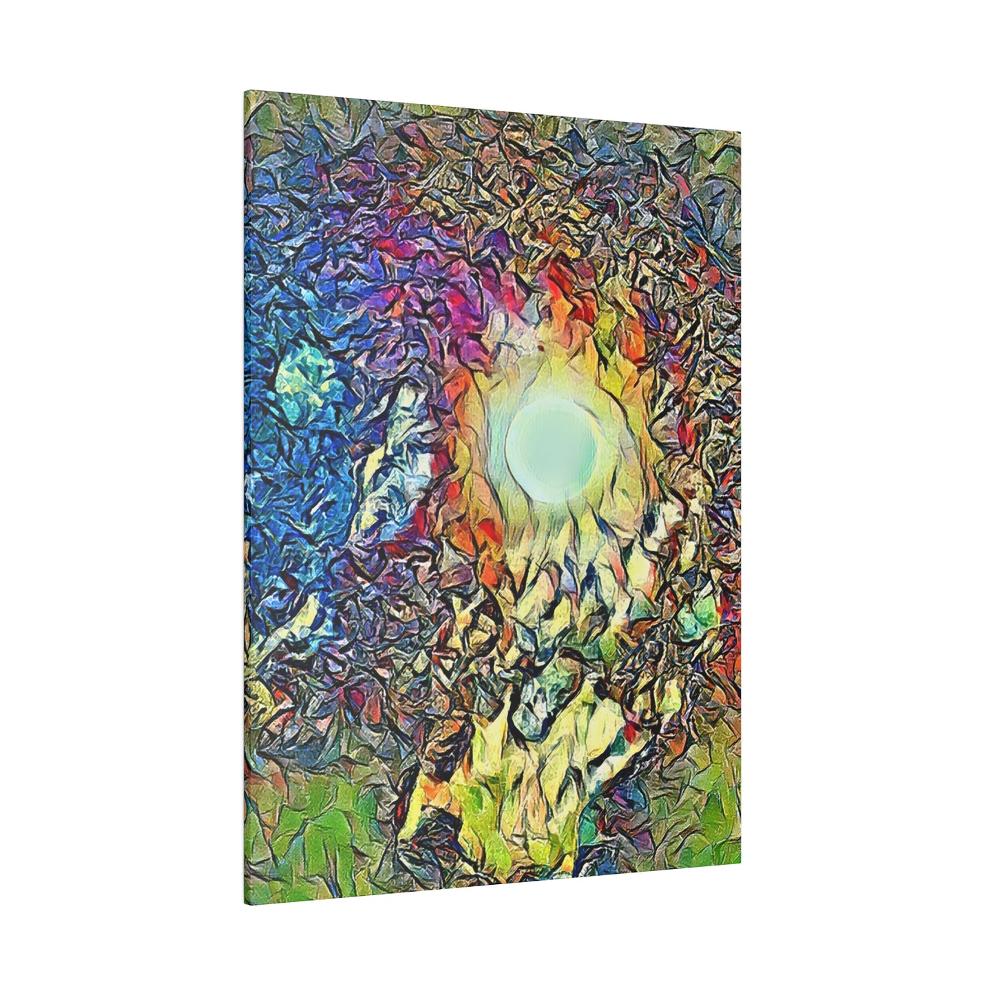 Canvas Art Print in Multiple Portrait Sizes from the Night Sky Series at Intriguing Vistas