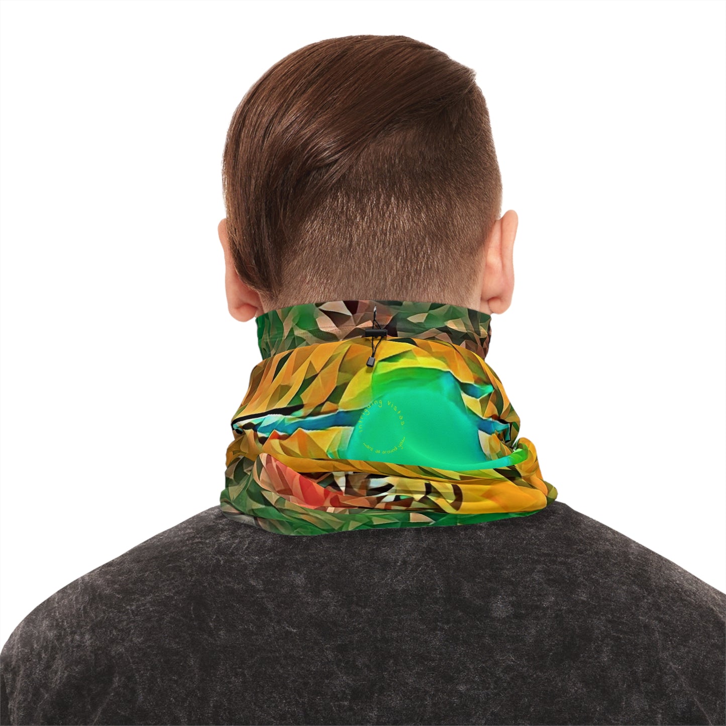 Intriguing Vistas™ Sunset Series Winter Neck Gaiter With Drawstring