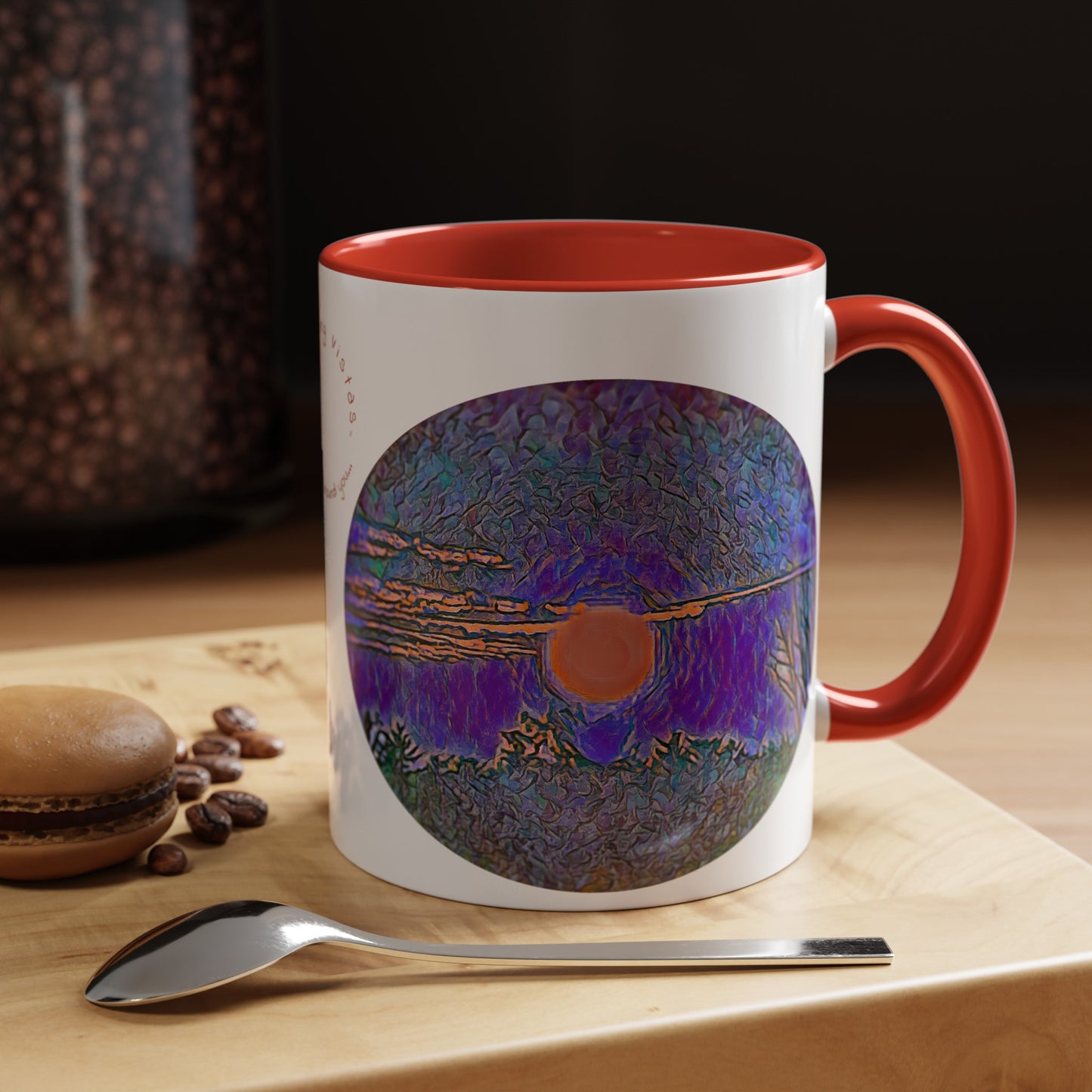 Intriguing Vistas™ Sunset Series Accent Coffee Mug, 11oz