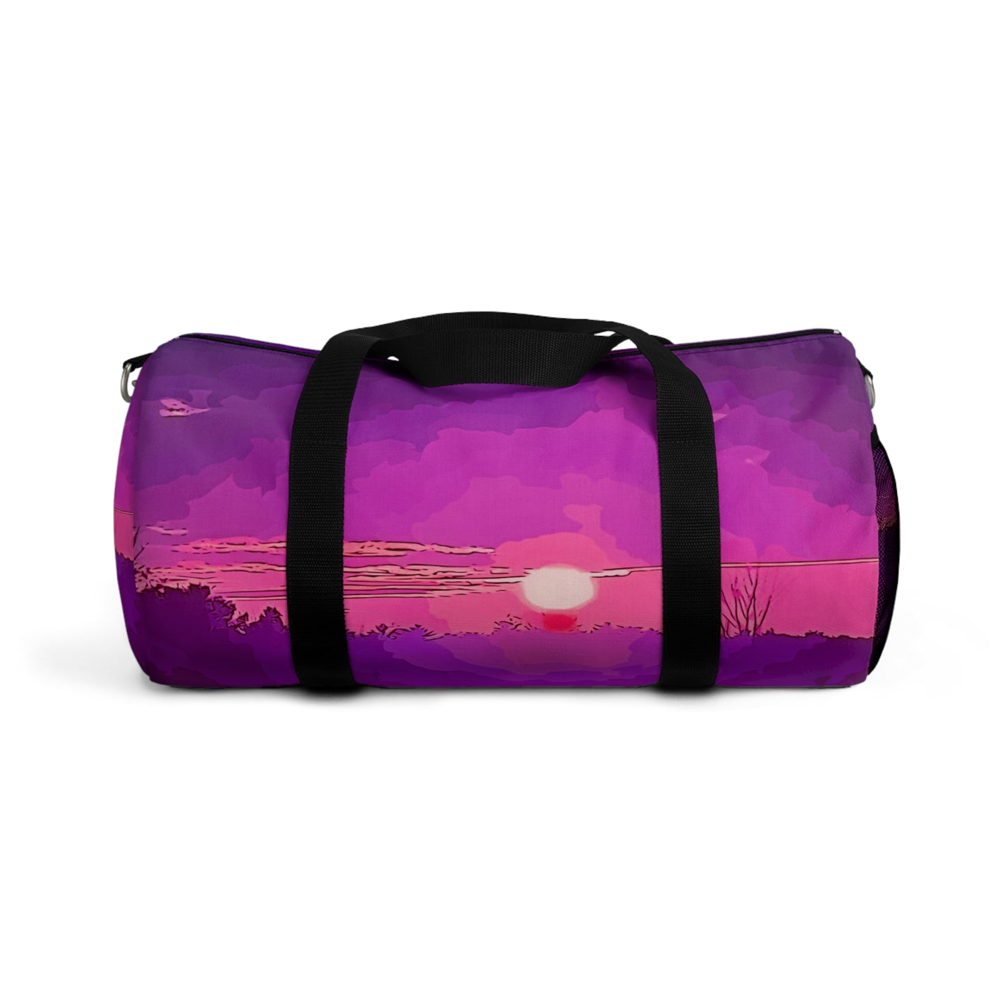 Custom Duffel Bag available in two sizes from the Sunset Series at Intriguing Vistas