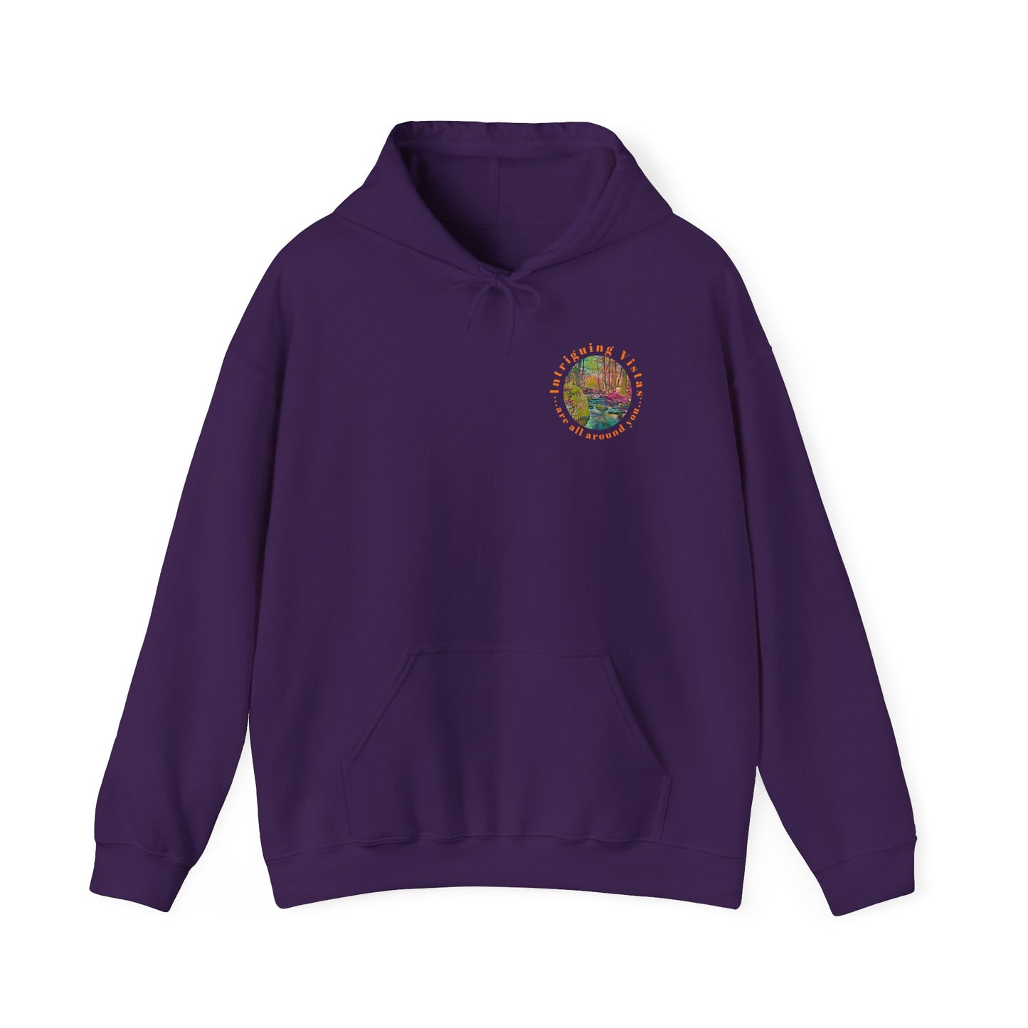 Gildan 18500 Unisex Adult Heavy Blend Crewneck Hooded Sweatshirt from the Sunset Series at Intriguing Vistas