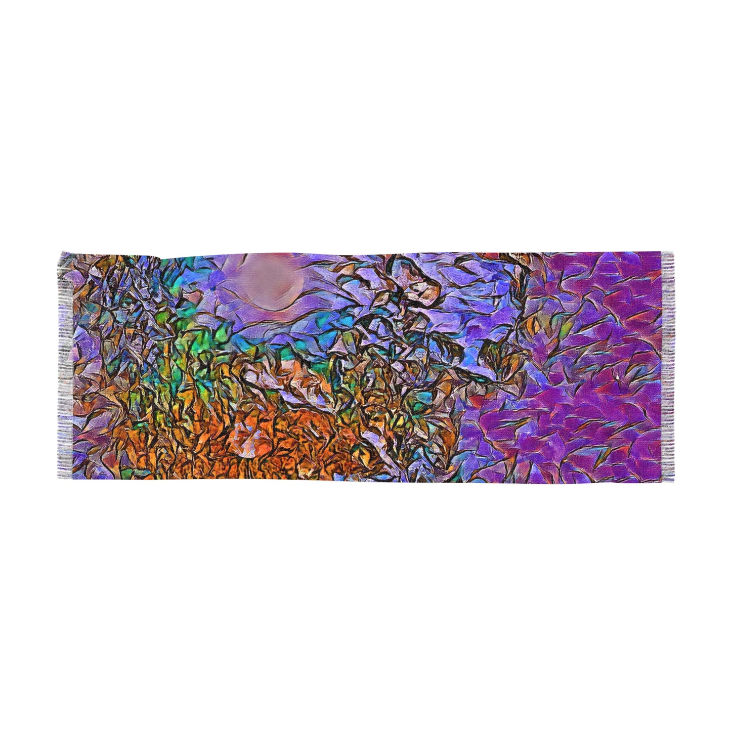 Custom Designed Scarf from the Sunset Series at Intriguing Vistas