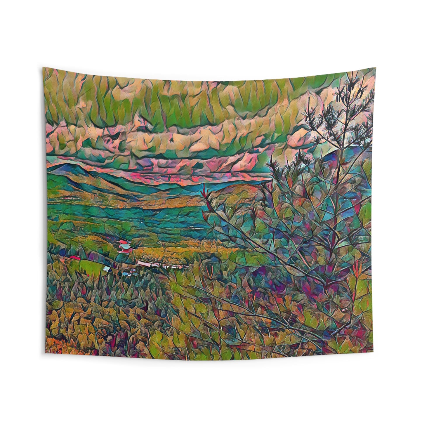 Custom Printed Wall Tapestry Available In Multiple Sizes From The Scenery Series At Intriguing Vistas