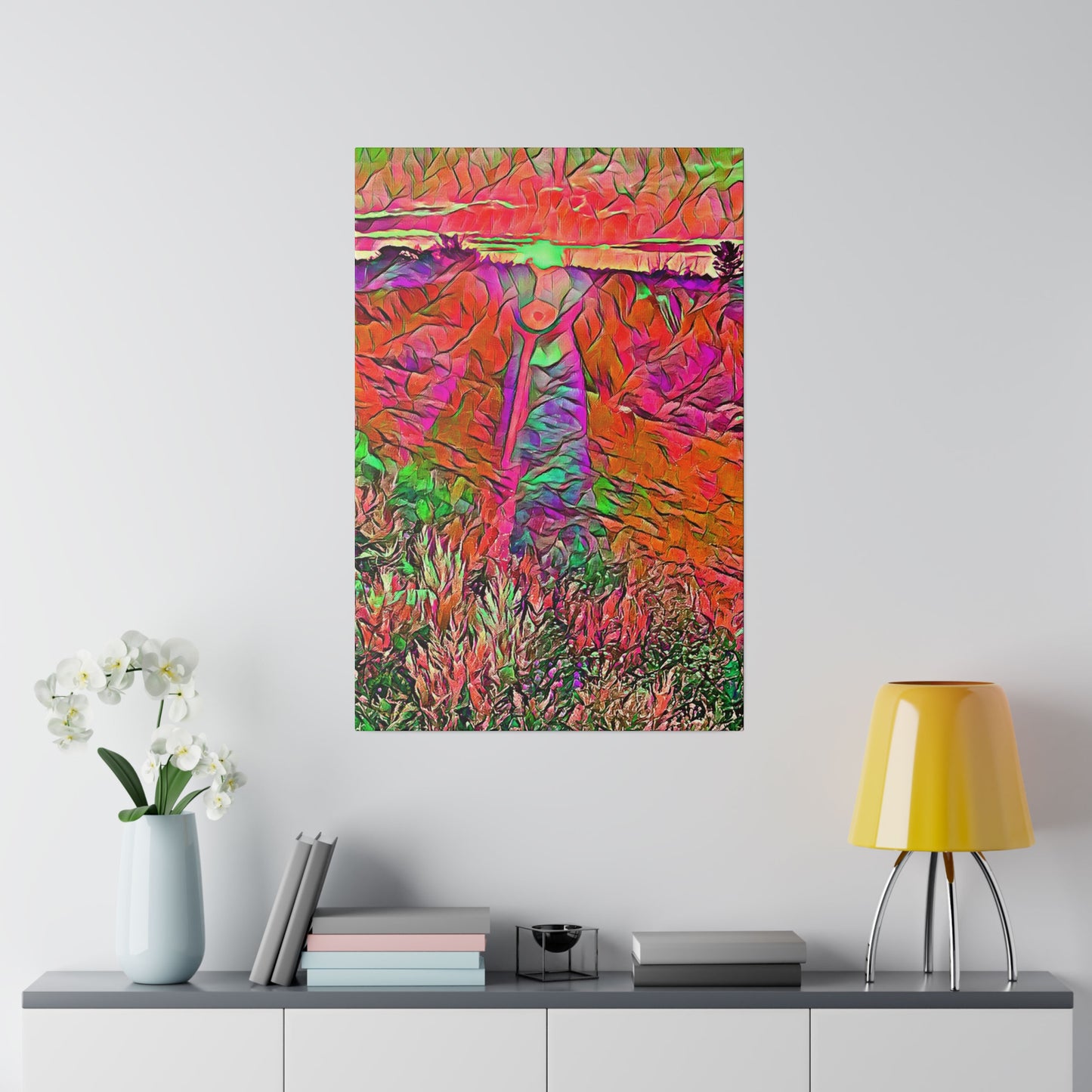 Intriguing Vistas™ Sunset Series Matte Canvas Print in 12 Portrait Sizes!!