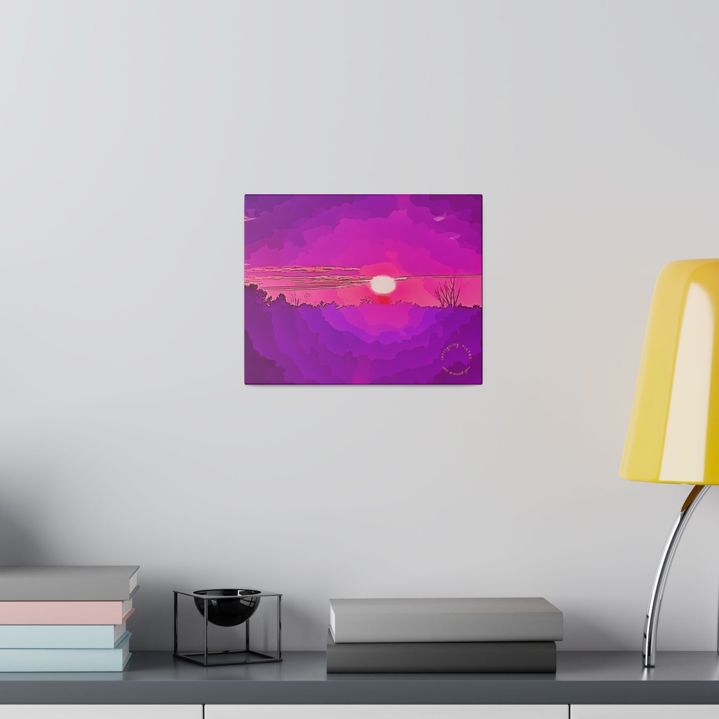 Intriguing Vistas™ Sunset Series Matte Canvas Print in 12 Horizontal Sizes!!