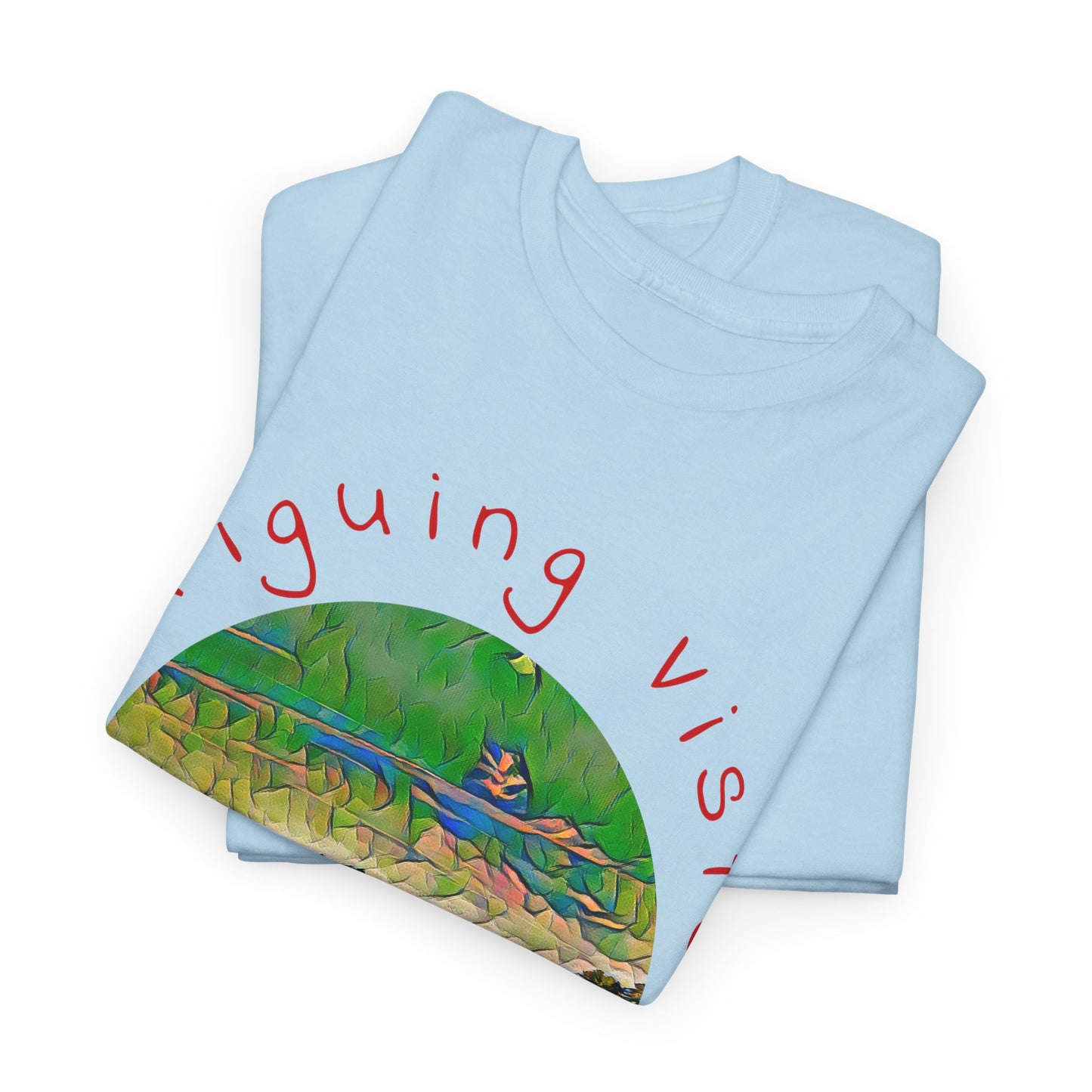 Intriguing Vistas™ Scenery Series Unisex Heavy Cotton Tee