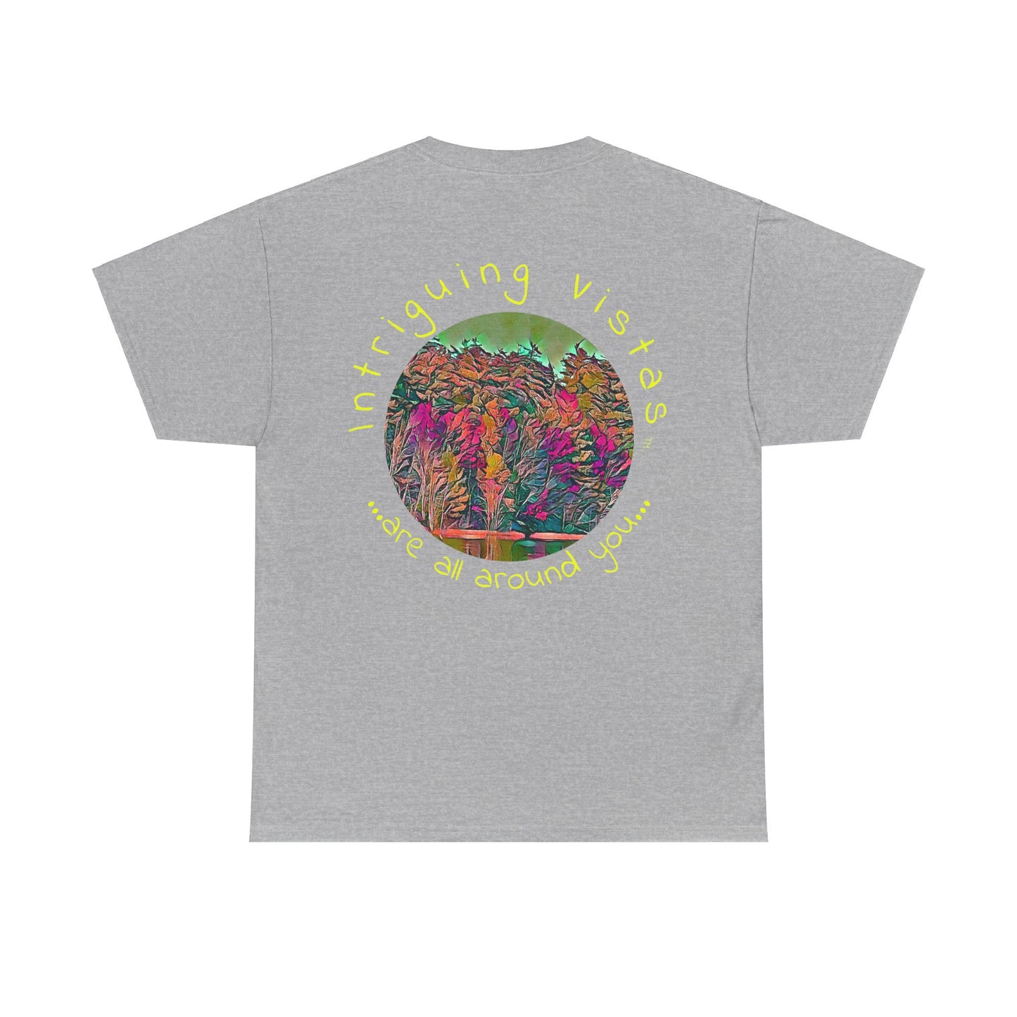 Intriguing Vistas™ Scenery Series Unisex Heavy Cotton Tee